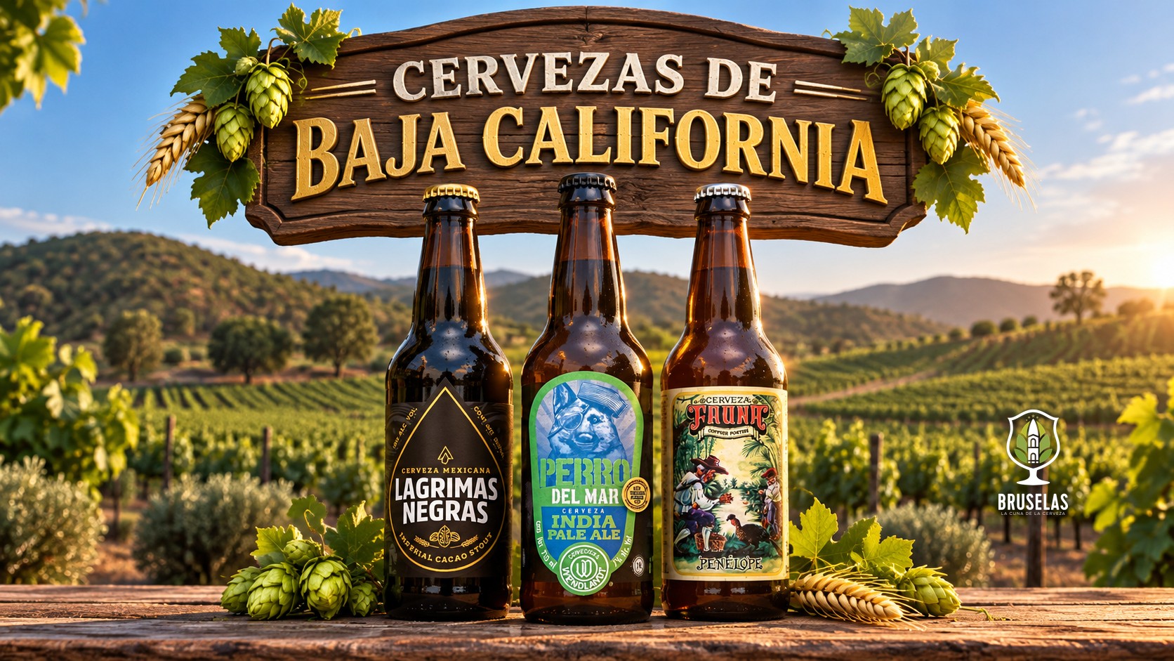 Cervezas artesanales de Baja California