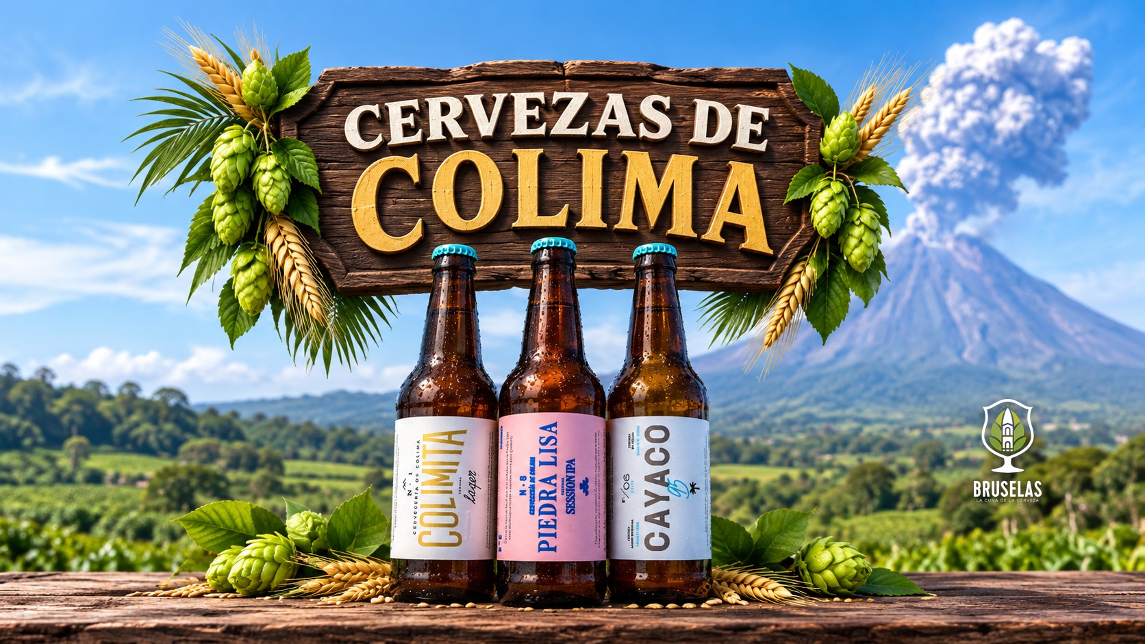 Cervezas artesanales de Colima