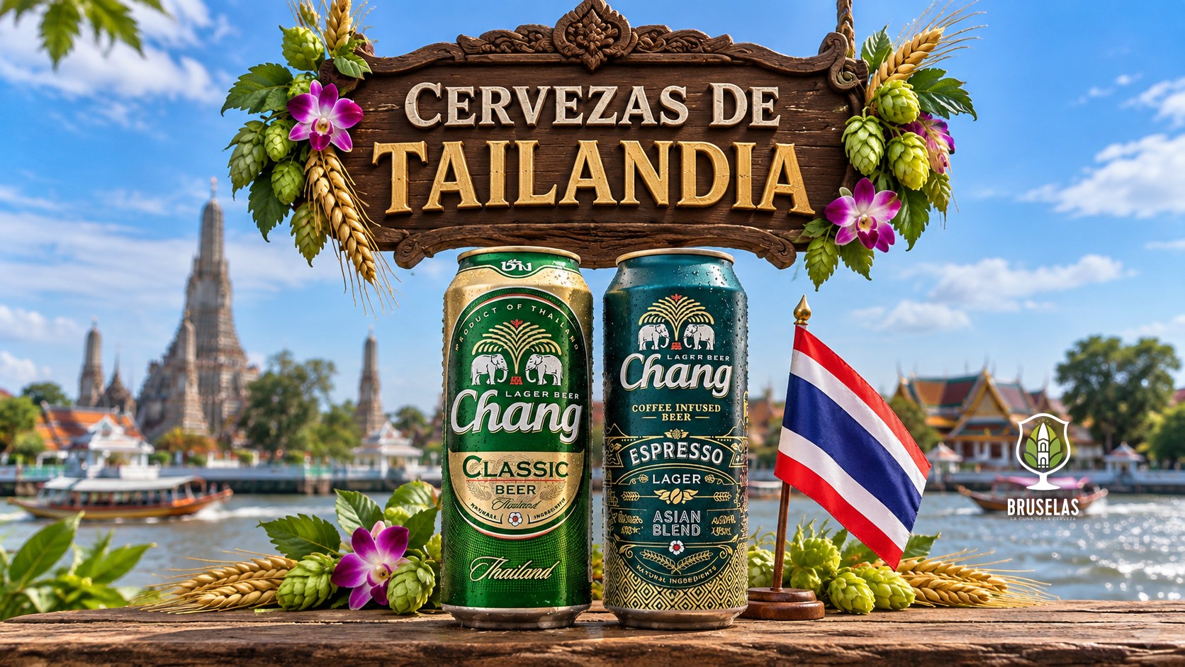 Cervezas de Tailandia