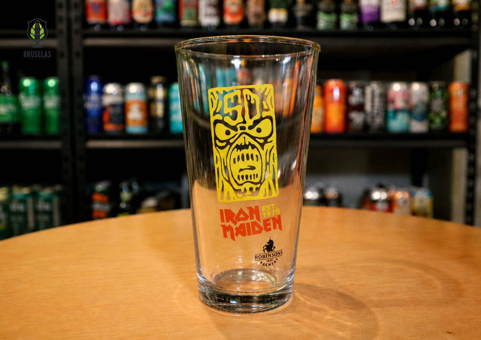 Robinson's - Iron maiden Box 50TH Anniversary Morado- BruselasBeer