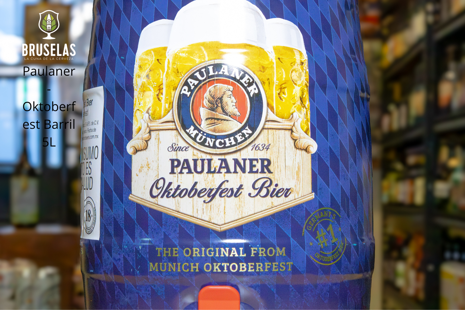 Paulaner - Oktoberfest Barril 5L