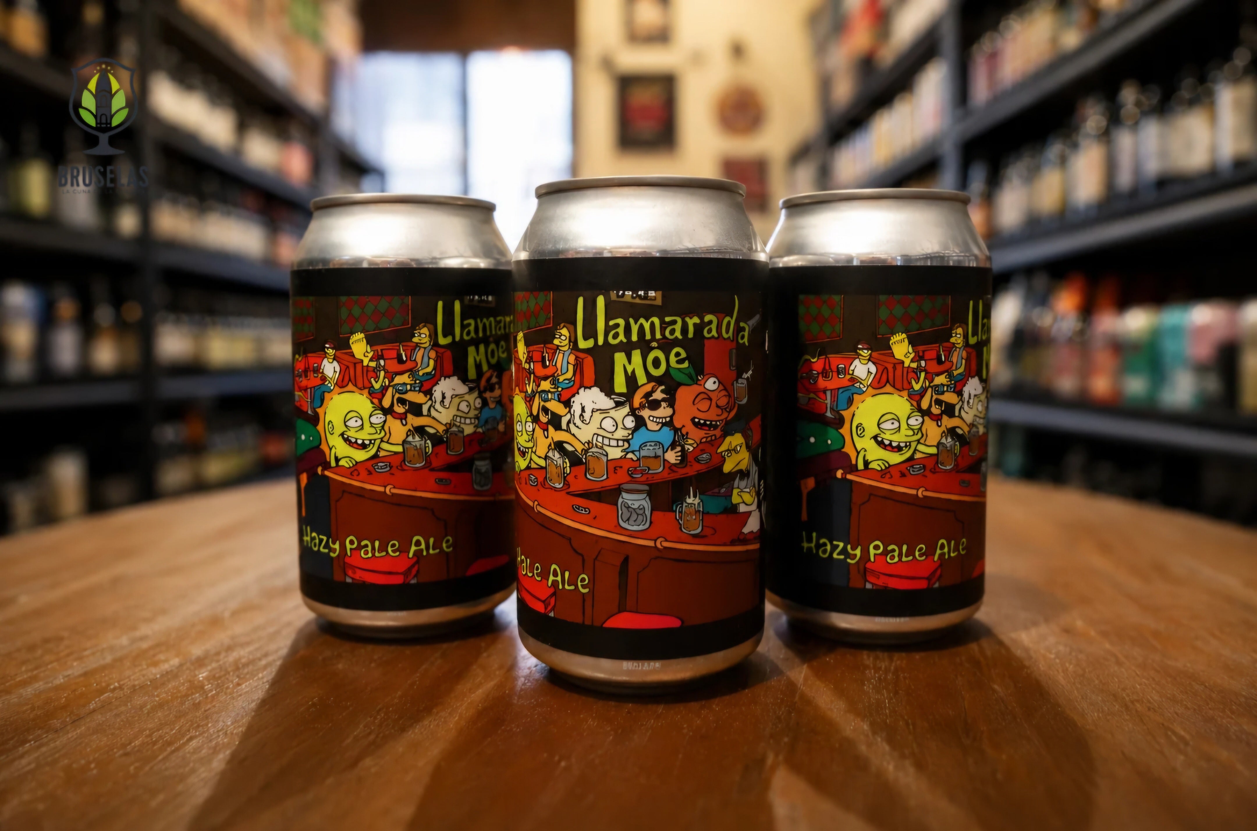 93 Beer - Llamarada Moe- BruselasBeer
