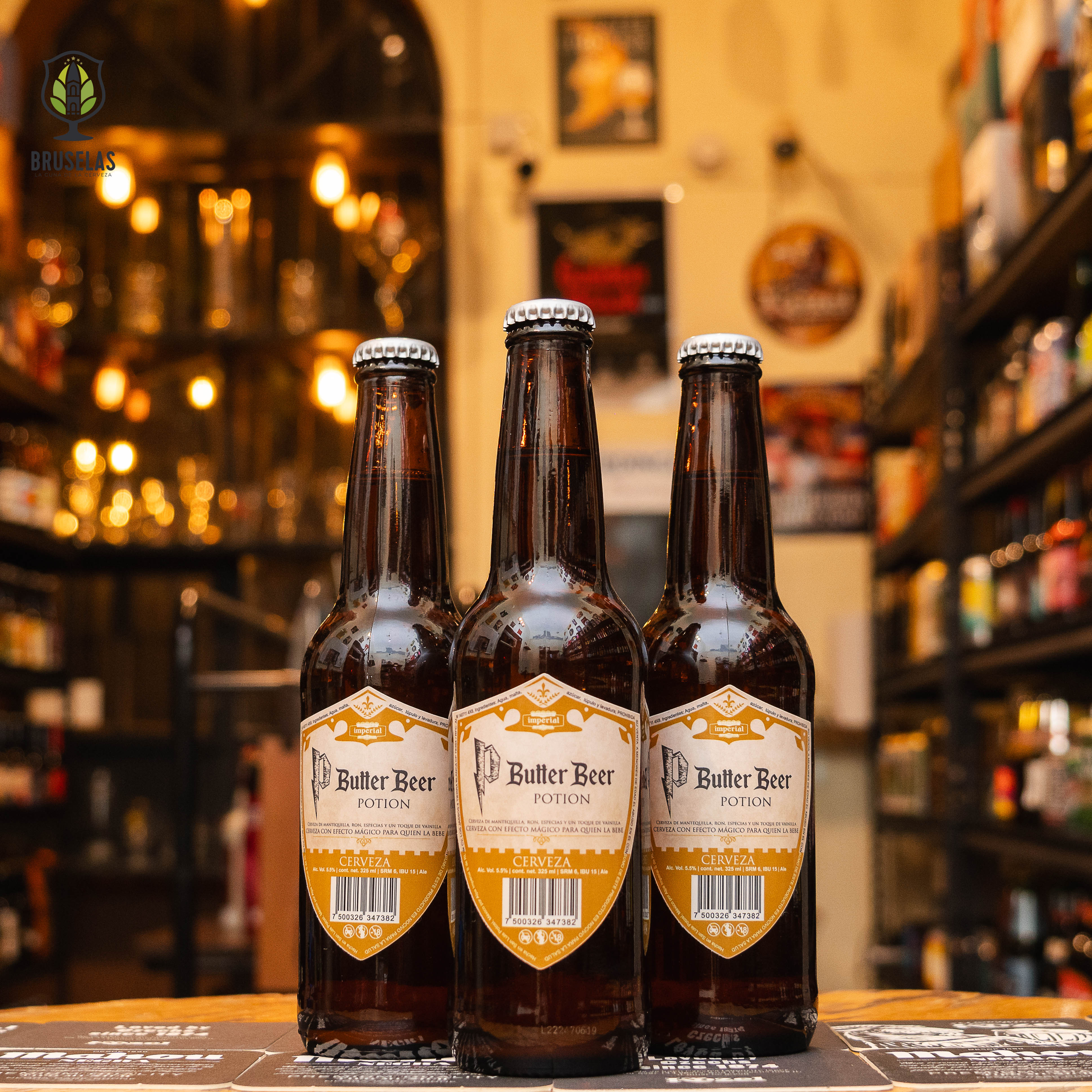 Cerveza de Mantequilla Estilo Harry Poter