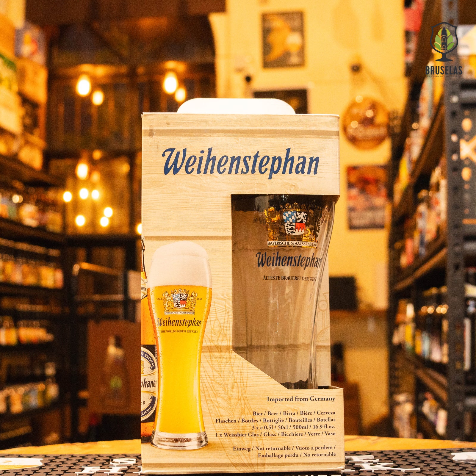 Weihenstephaner - Gift Pack Weissbier 3+1