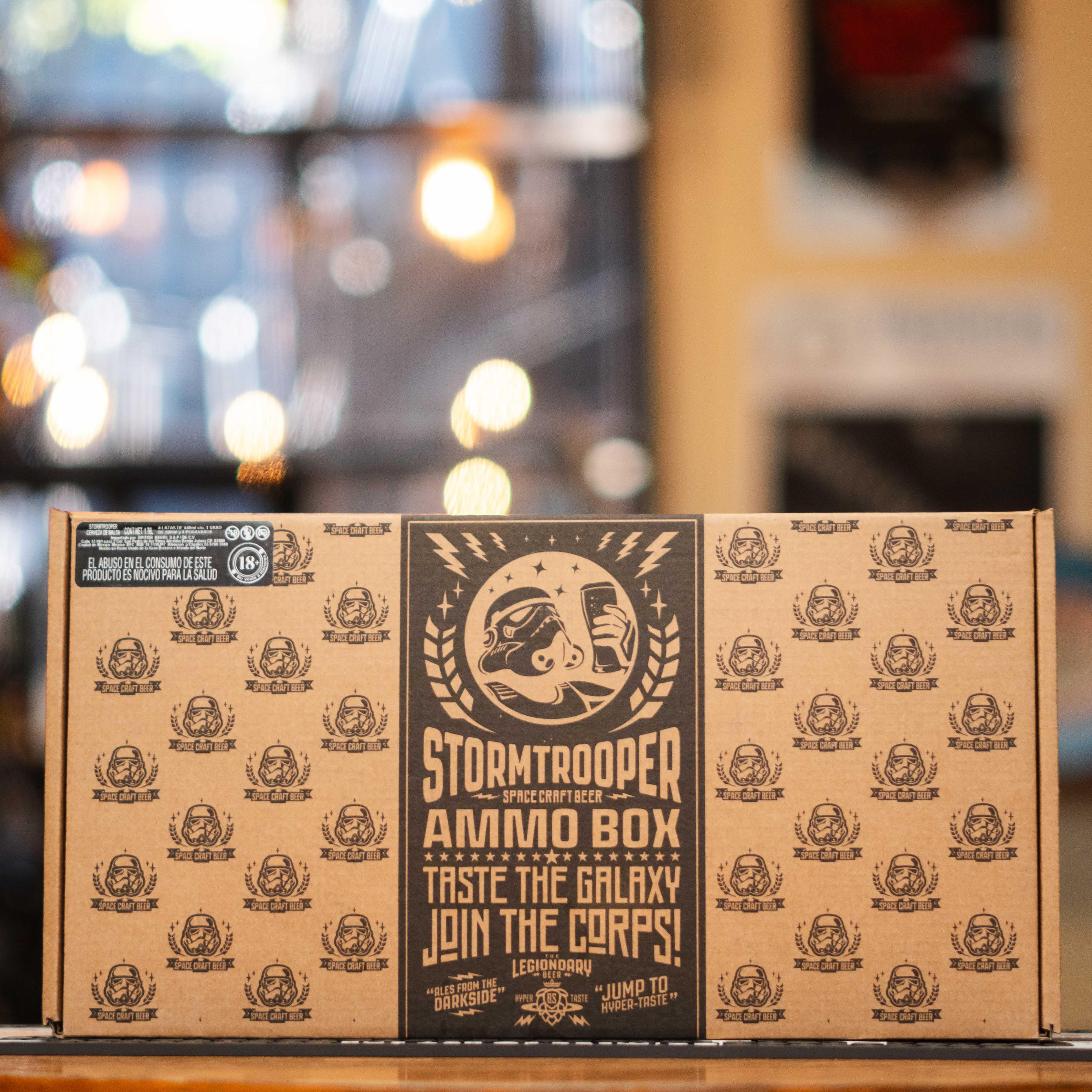 Stormtrooper - Gift Pack de Colección 4 Latas + Vaso