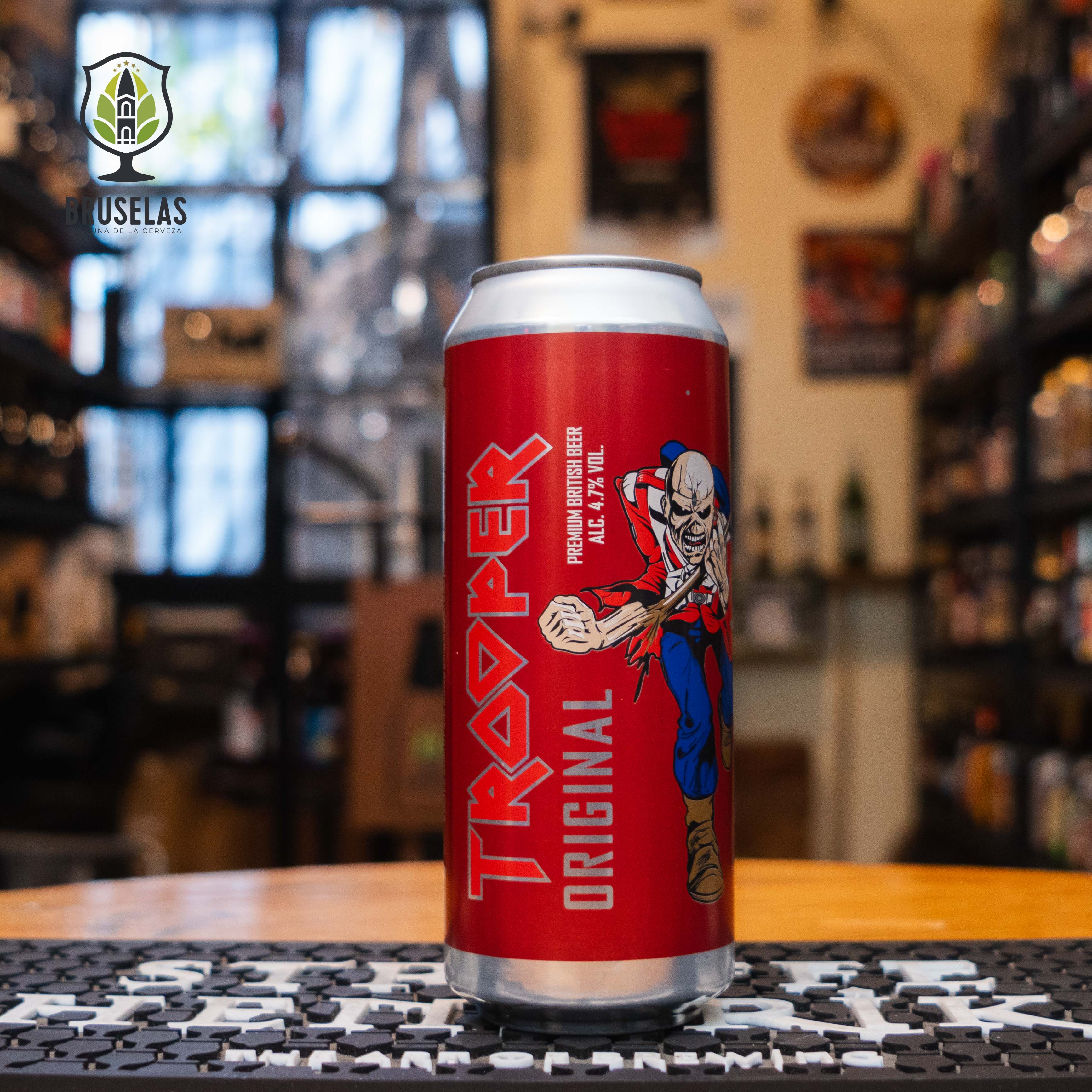 Iron Maiden - Trooper Box Clásico Rojo
