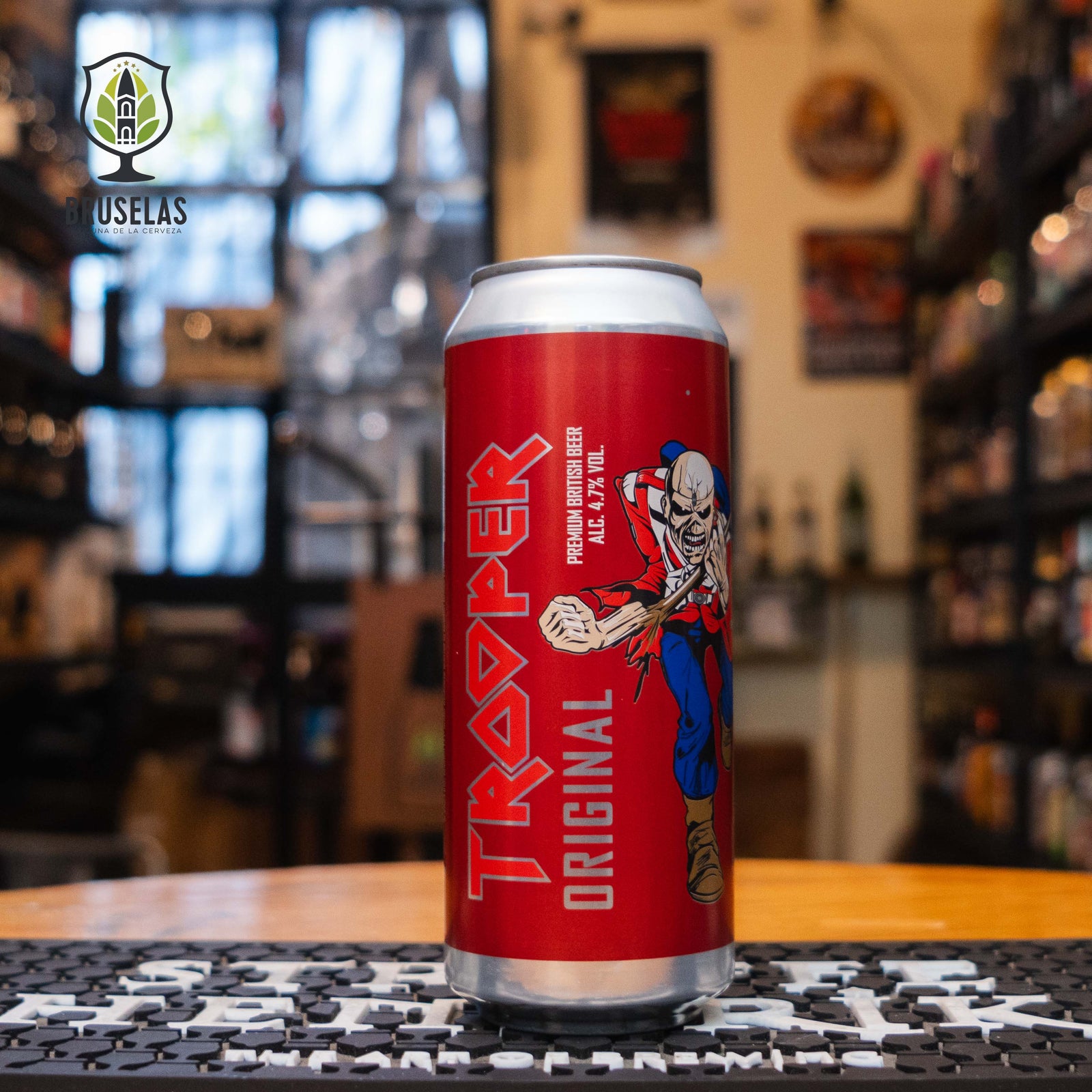 Iron Maiden - Trooper Box Clásico Rojo