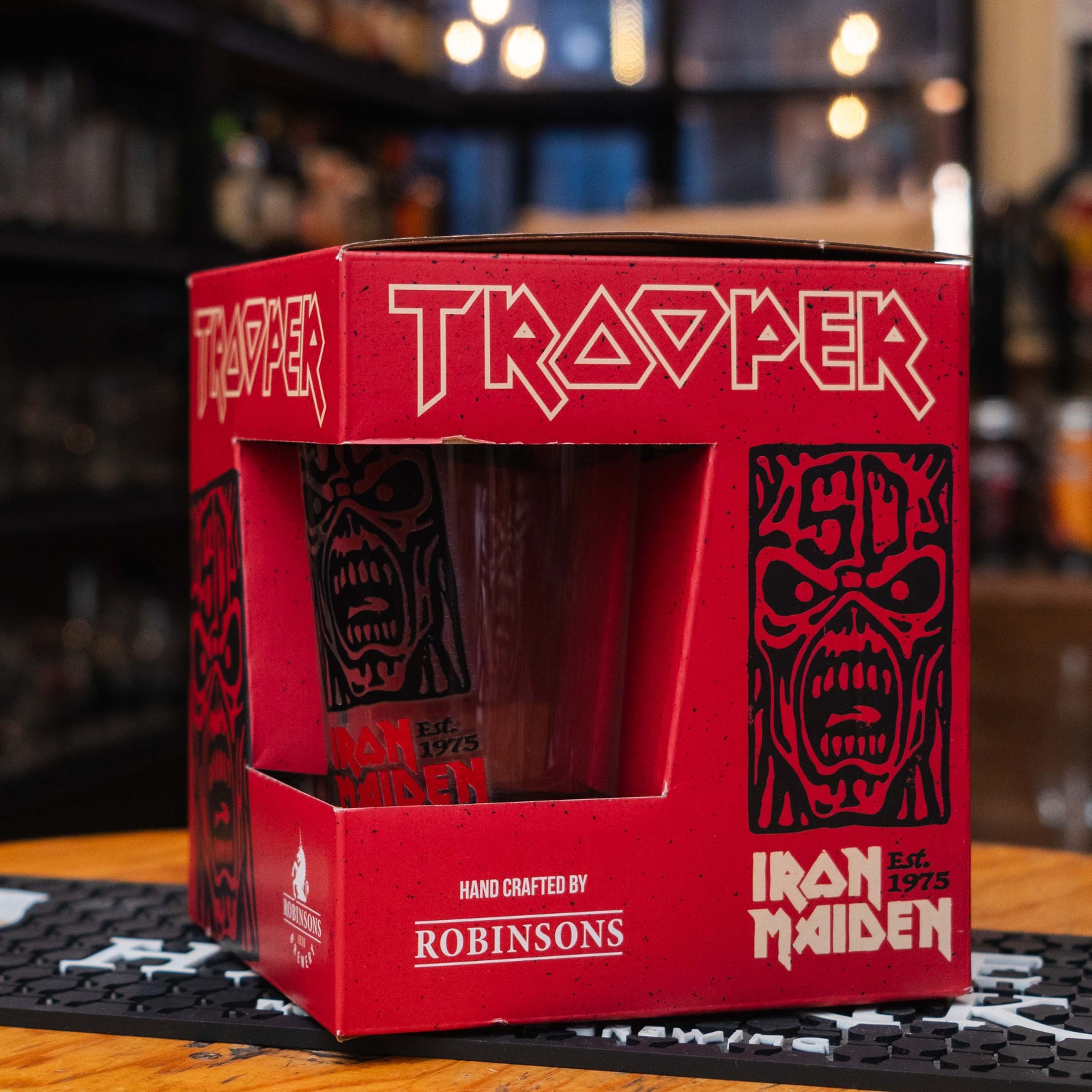 Robinson's - Iron Maiden Box 50TH Anniversary Rojo