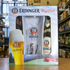 Estuche de colección oficial Erdinger The Legend Gift Pack.
Incluye dos cervezas de trigo y el icónico vaso oficial de estilo Weizen edición "The Legend".