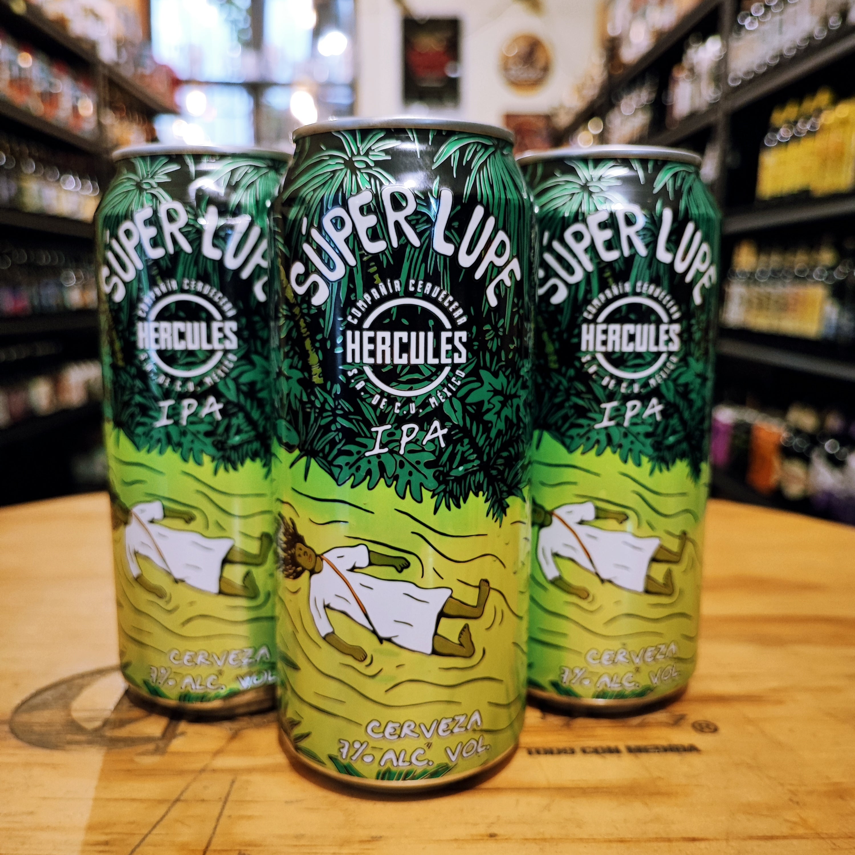 La Súper Lupe de Compañía Cervecera Hércules es una IPA de estilo americano con un ABV de 7%. Esta cerveza se caracteriza por su intenso perfil lupulado, ofreciendo aromas a frutas cítricas, hierbas frescas y resina. Su sabor es equilibrado con un amargor moderado y toques especiados. Es ideal para los fanáticos de las IPAs que buscan una cerveza refrescante y con cuerpo.