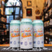 Latas de Humble Sea Anchor’s Edge, una West Coast Pale Ale de 5.8% ABV, con un diseño colorido en tonos pastel y gráficos náuticos. Destaca por su perfil lupulado con notas de pino y cítricos, ideal para maridar con mariscos y carnes a la parrilla.