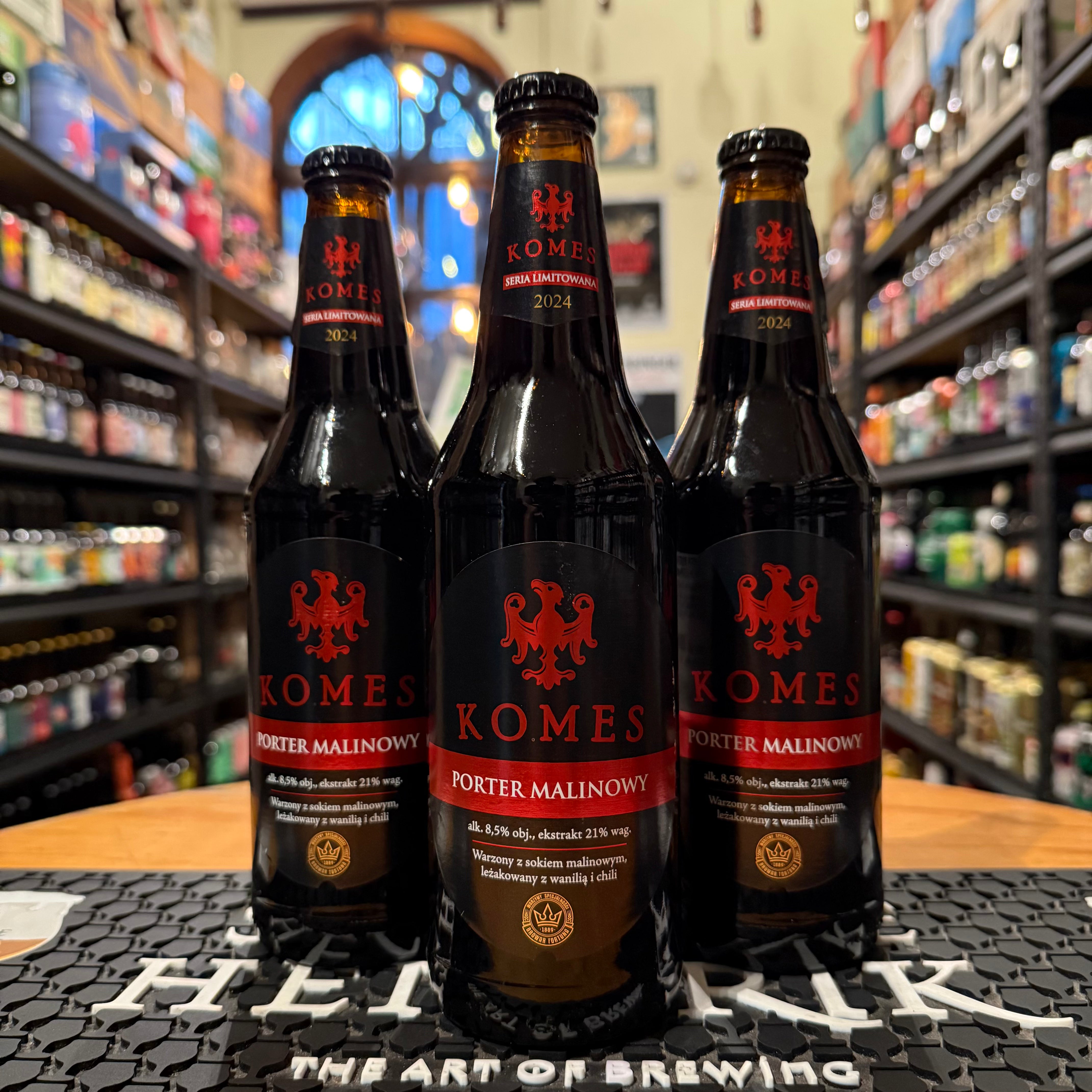 Komes - Porter Malinowy/Frambuesa