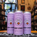 Insurgente Berry Strong, Hazy Pale Ale de 4.8% ABV, en diseño morado con ilustración conmemorativa del 15 aniversario. De perfil frutal y refrescante, hecha por mujeres, ideal para maridar con ceviches o ensaladas.