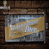 Letrero para bar de cervecería weihenstephaner metálico. 