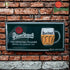 Letrero de cerveza metálico de cervecería Pilsner Urquell