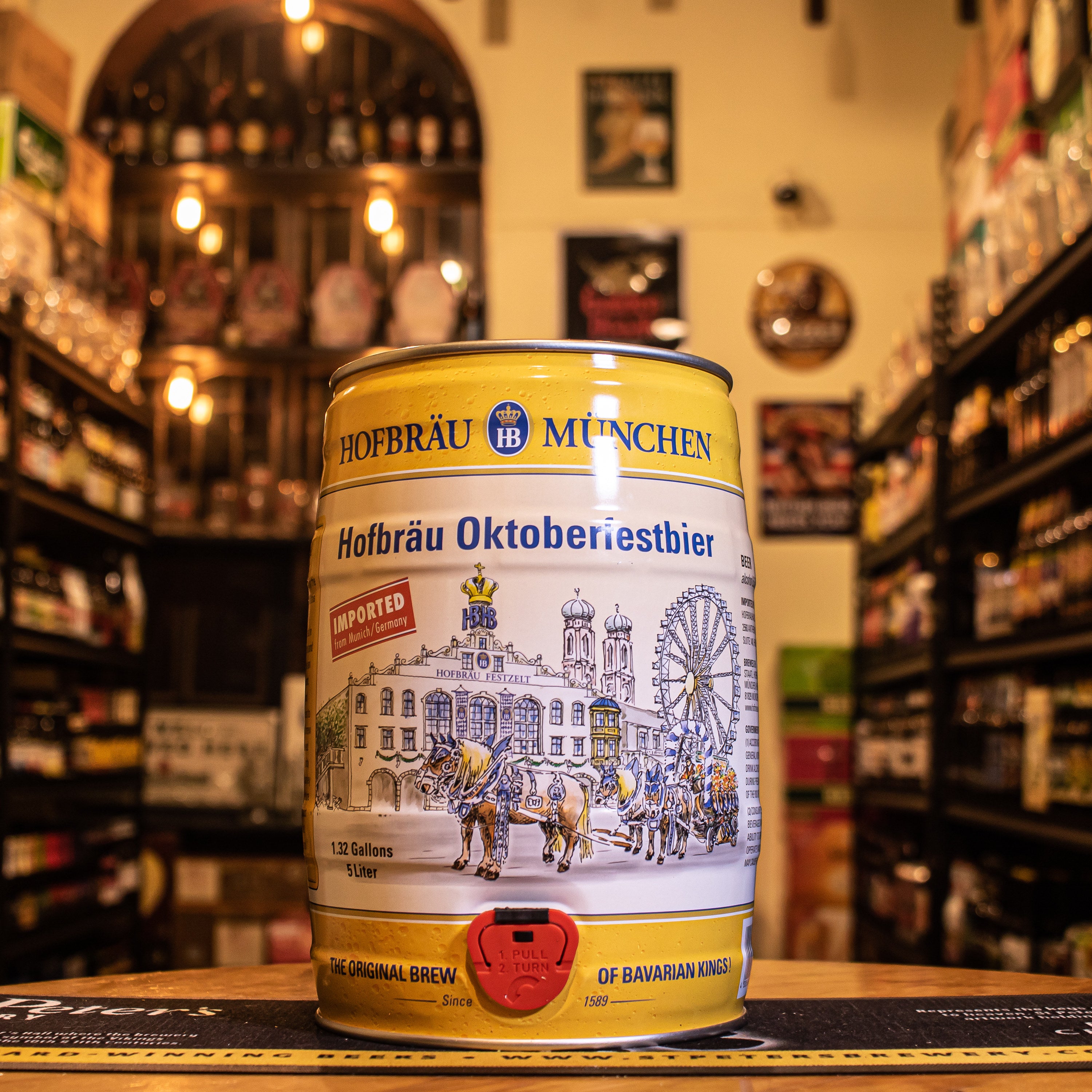 HB - Oktoberfestbier Barril 5L- BruselasBeer