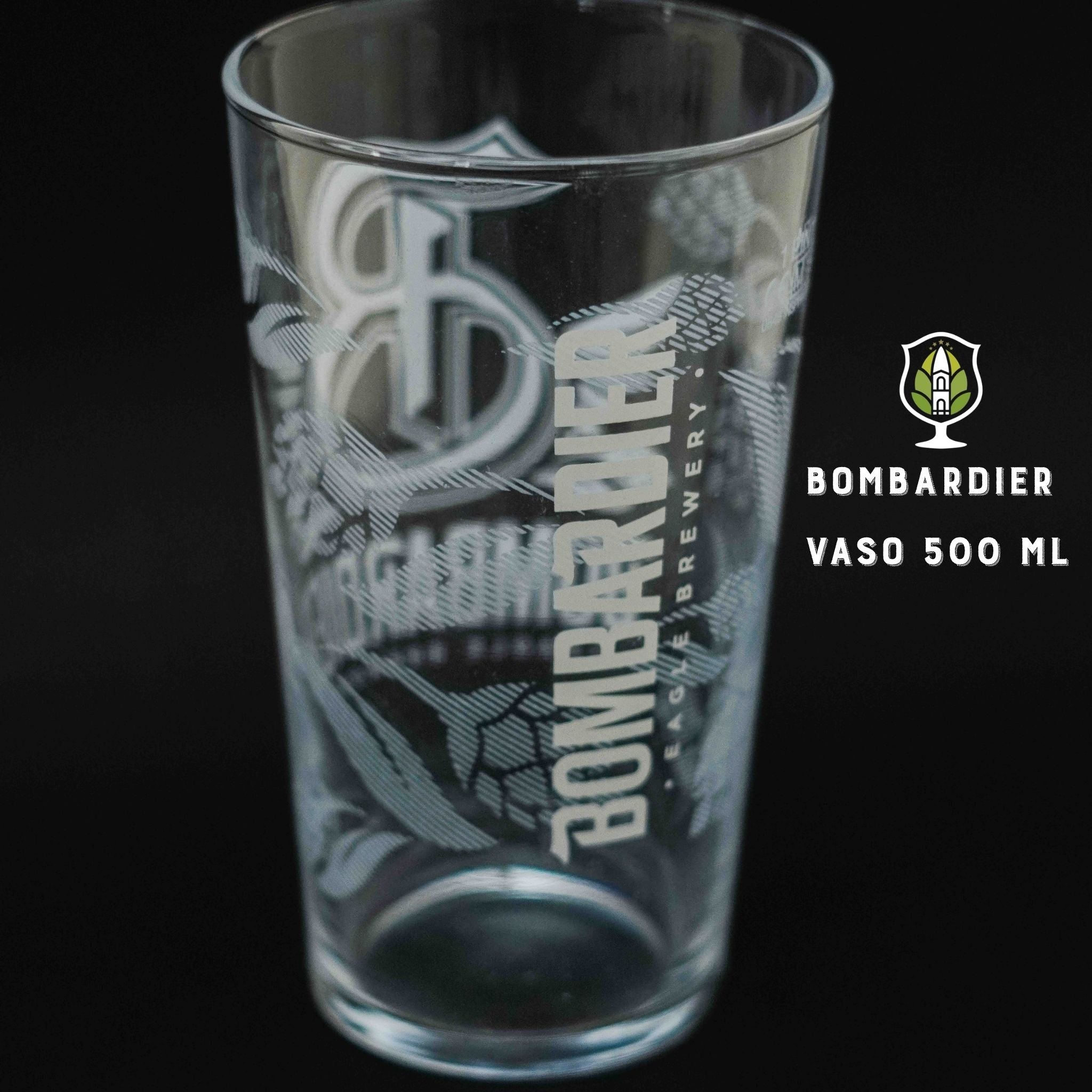 Bombardier - Vaso 500 ml- BruselasBeer
