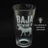 Baja Brewing Co - Vaso 350 ml Logo Blanco
