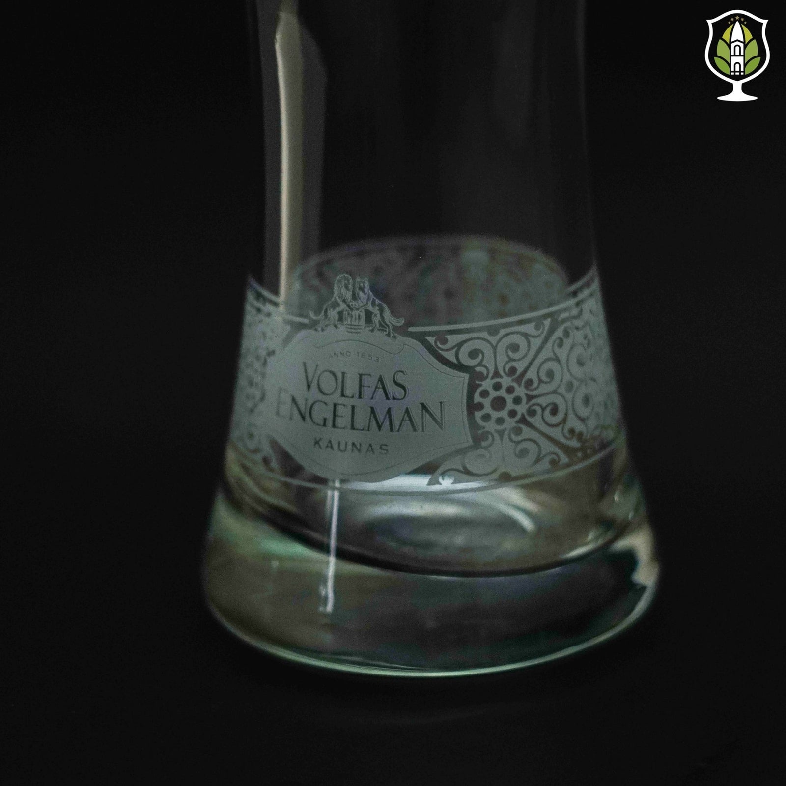 Volfas Engelman - Vaso Alto Logo Blanco 500ml