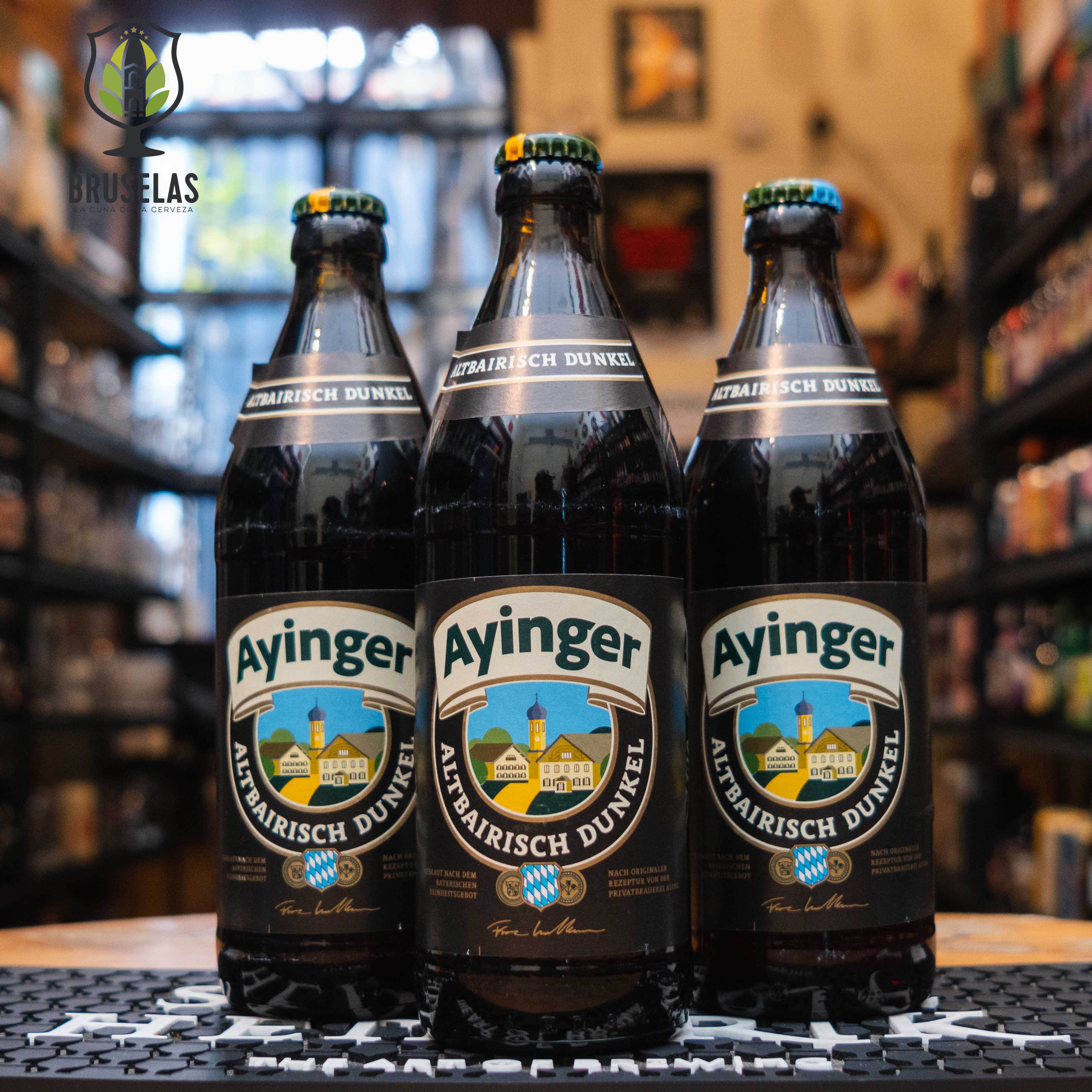 Ayinger - Altbairisch Dunkel- BruselasBeer