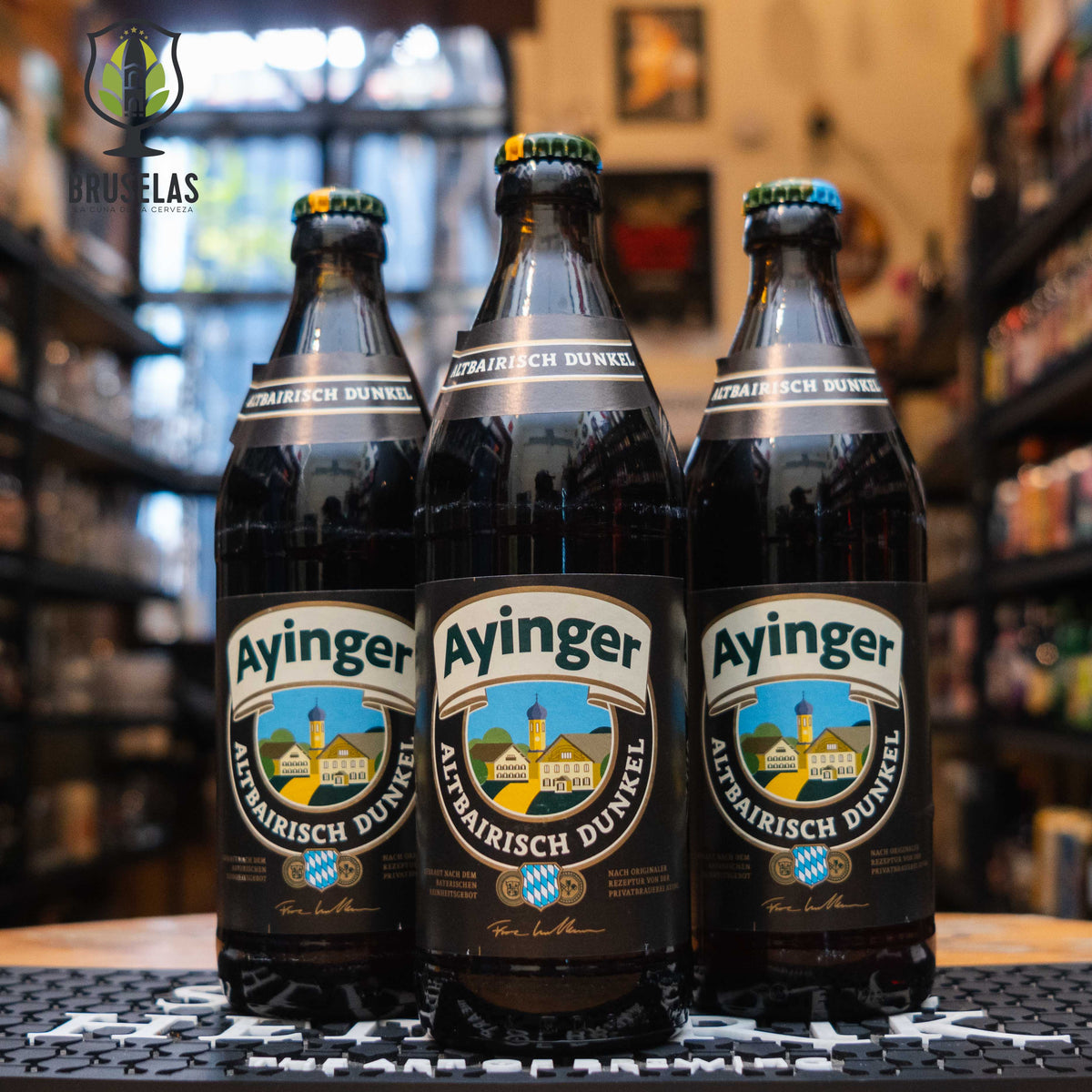 Ayinger - Altbairisch Dunkel- BruselasBeer
