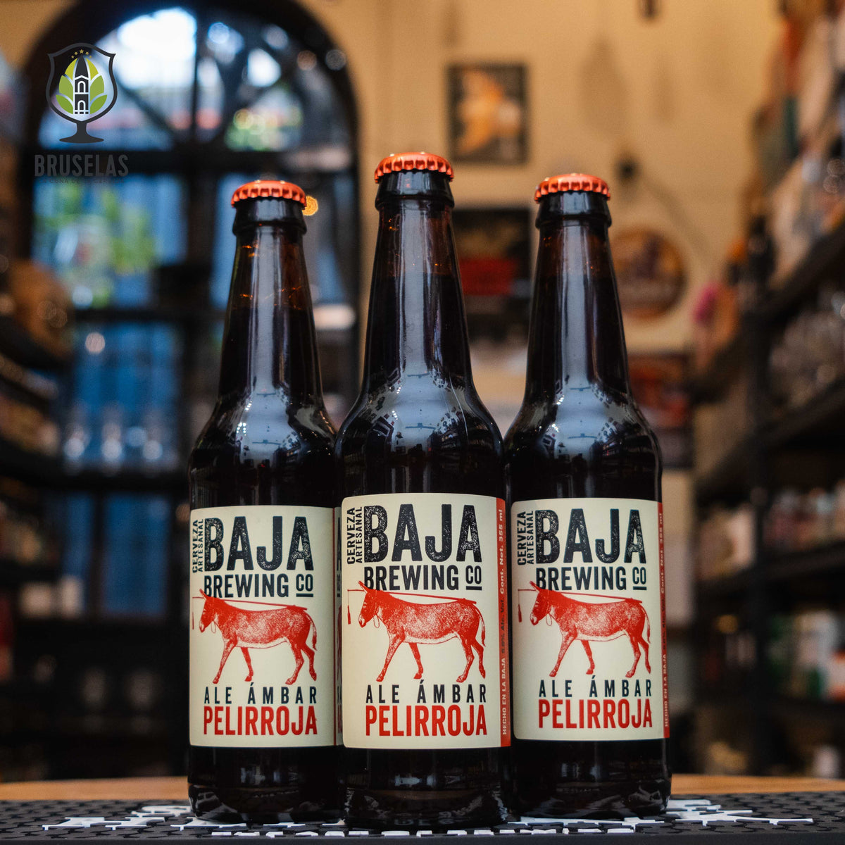 Baja Brewing - Pelirroja- BruselasBeer