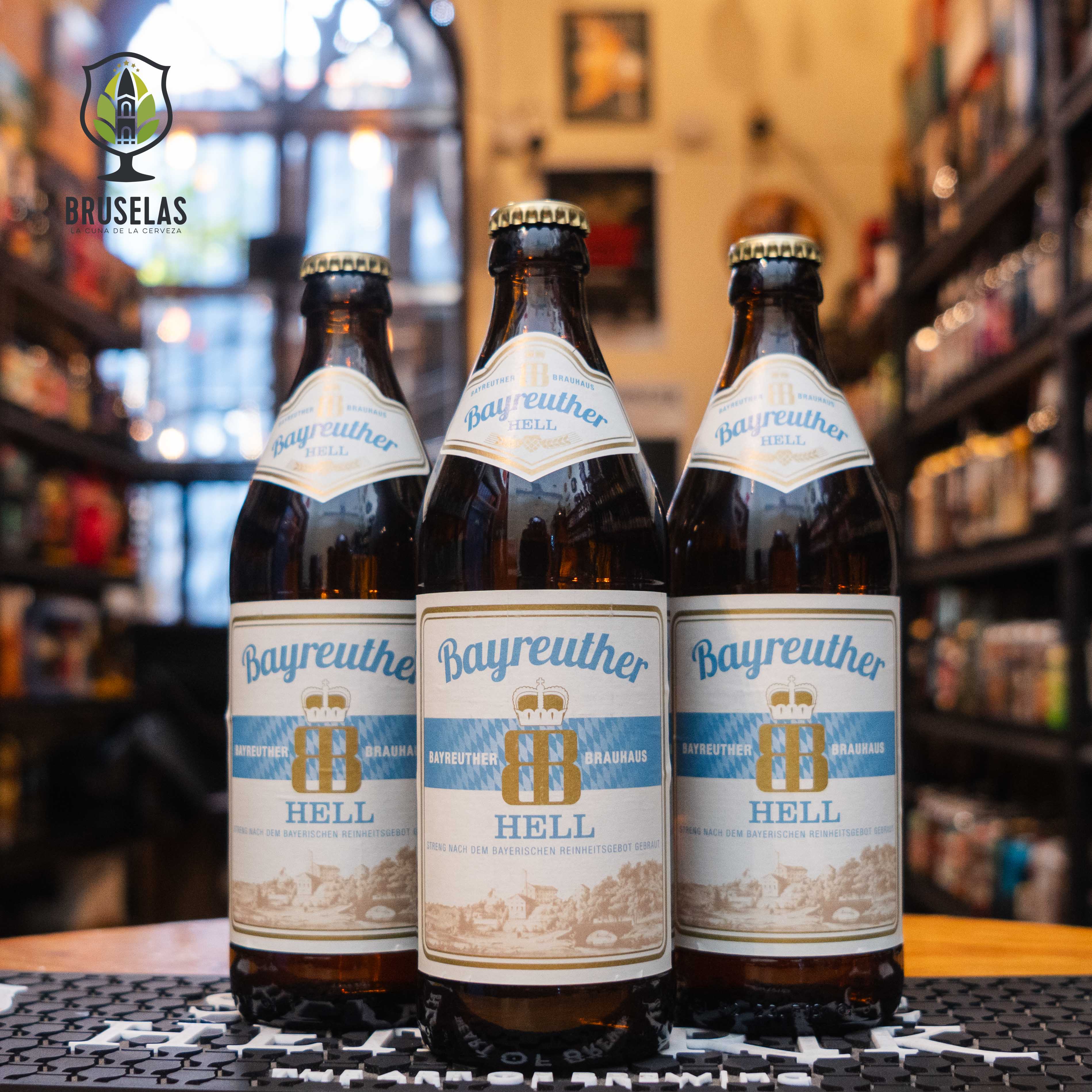 Bayreuther - Brauhaus Hell- BruselasBeer