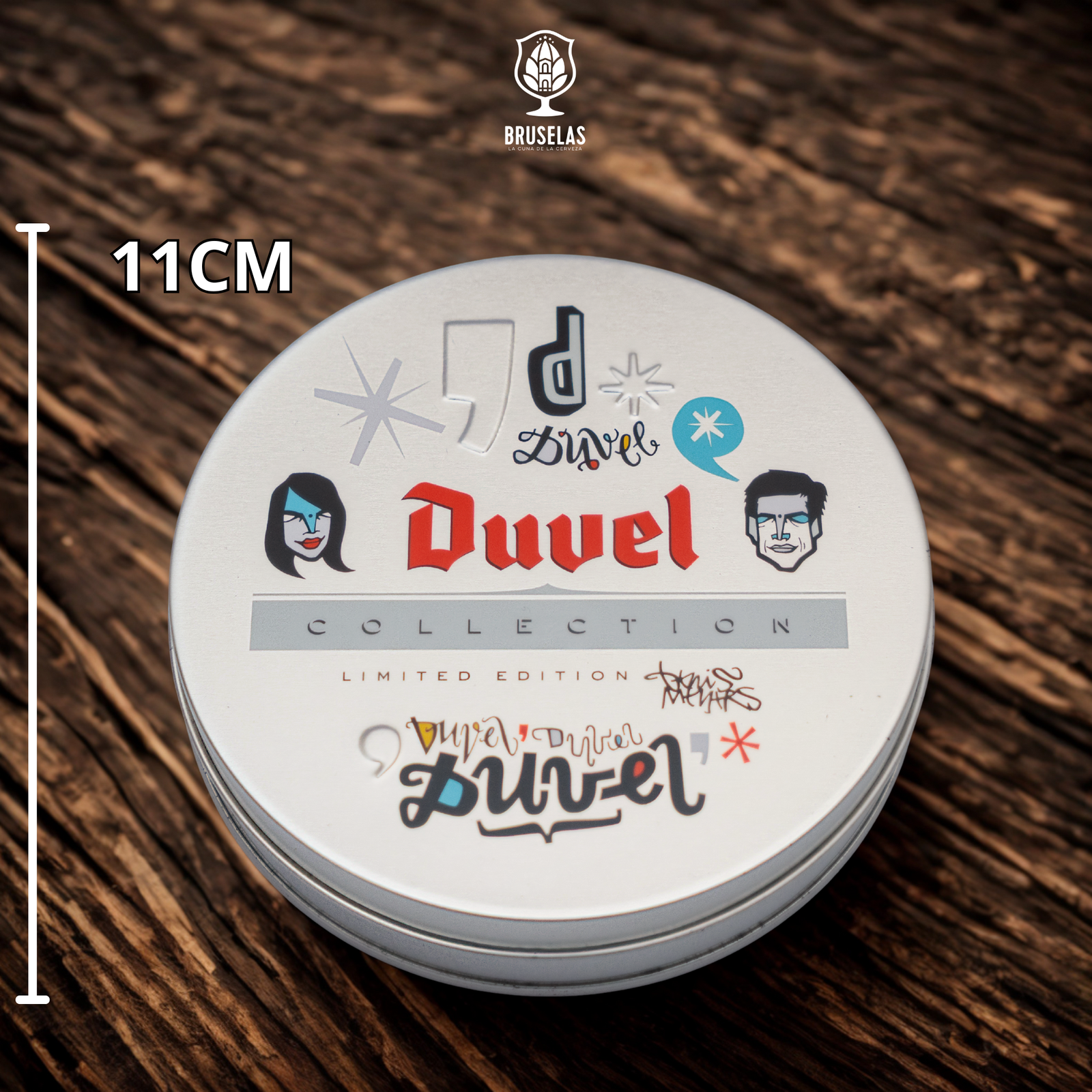 Duvel - Caja Con 4 Blondas Metálicas