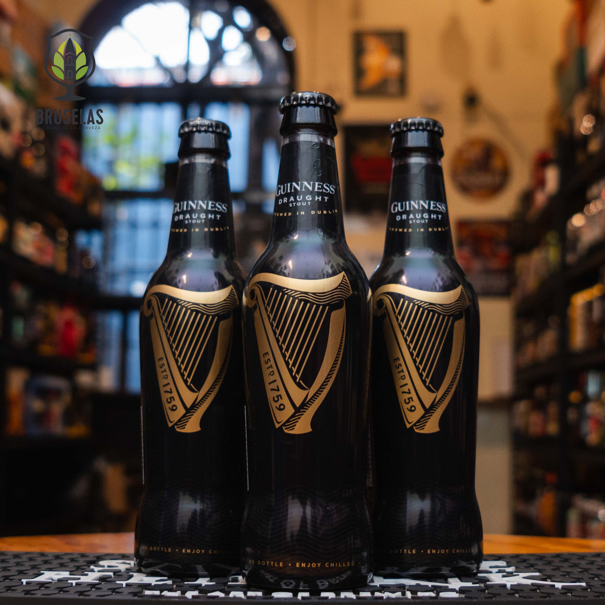 Cerveza Guinness - Draught Botella- BruselasBeer