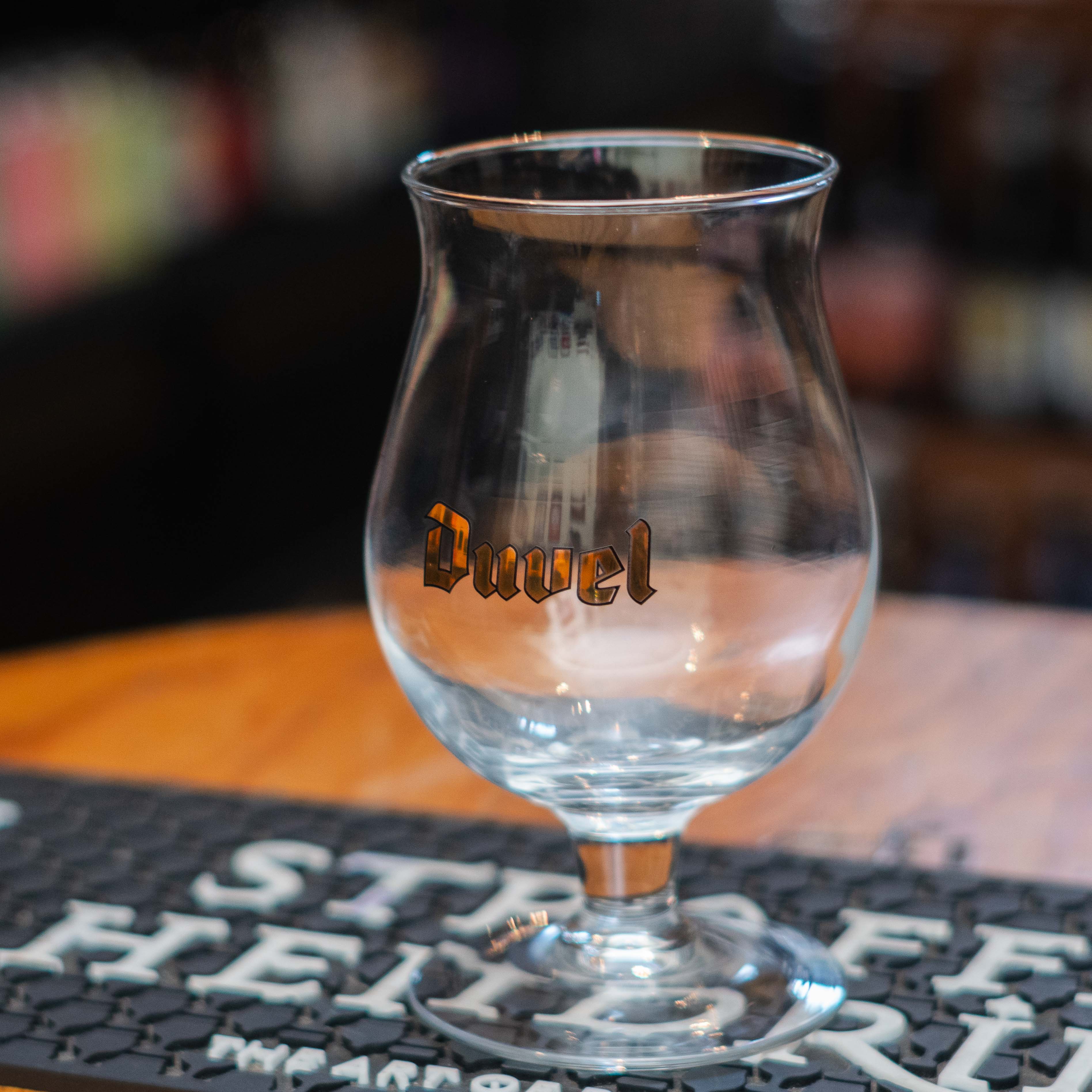 Duvel - Copa Logo Dorado 330ml- BruselasBeer