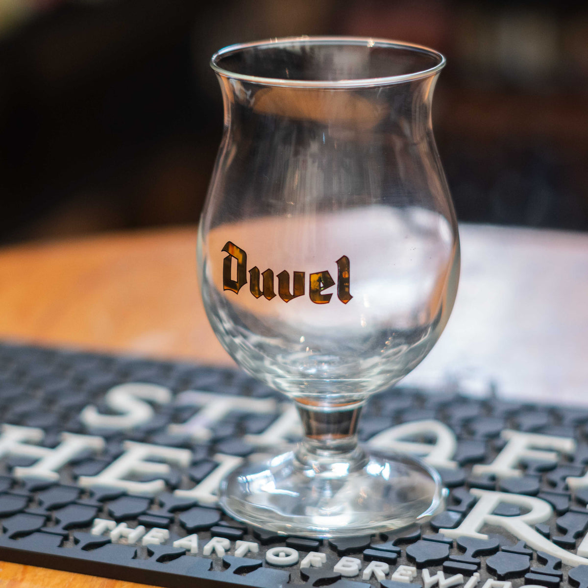 Duvel - Copa Mini Logo Dorado- BruselasBeer
