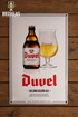Duvel - Belgian Golden Ale Letrero Metálico- BruselasBeer