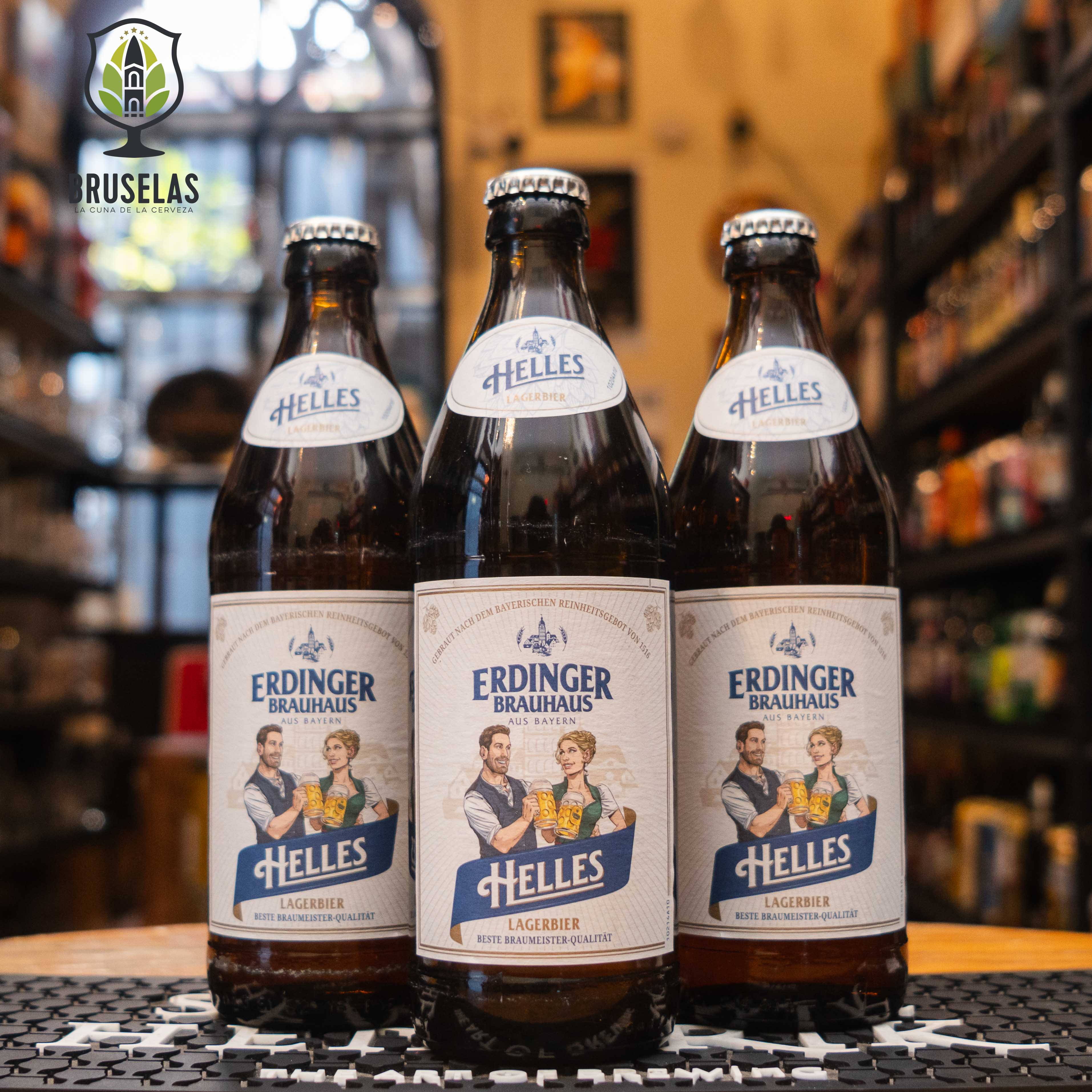 Erdinger - Brahuhaus Helles- BruselasBeer