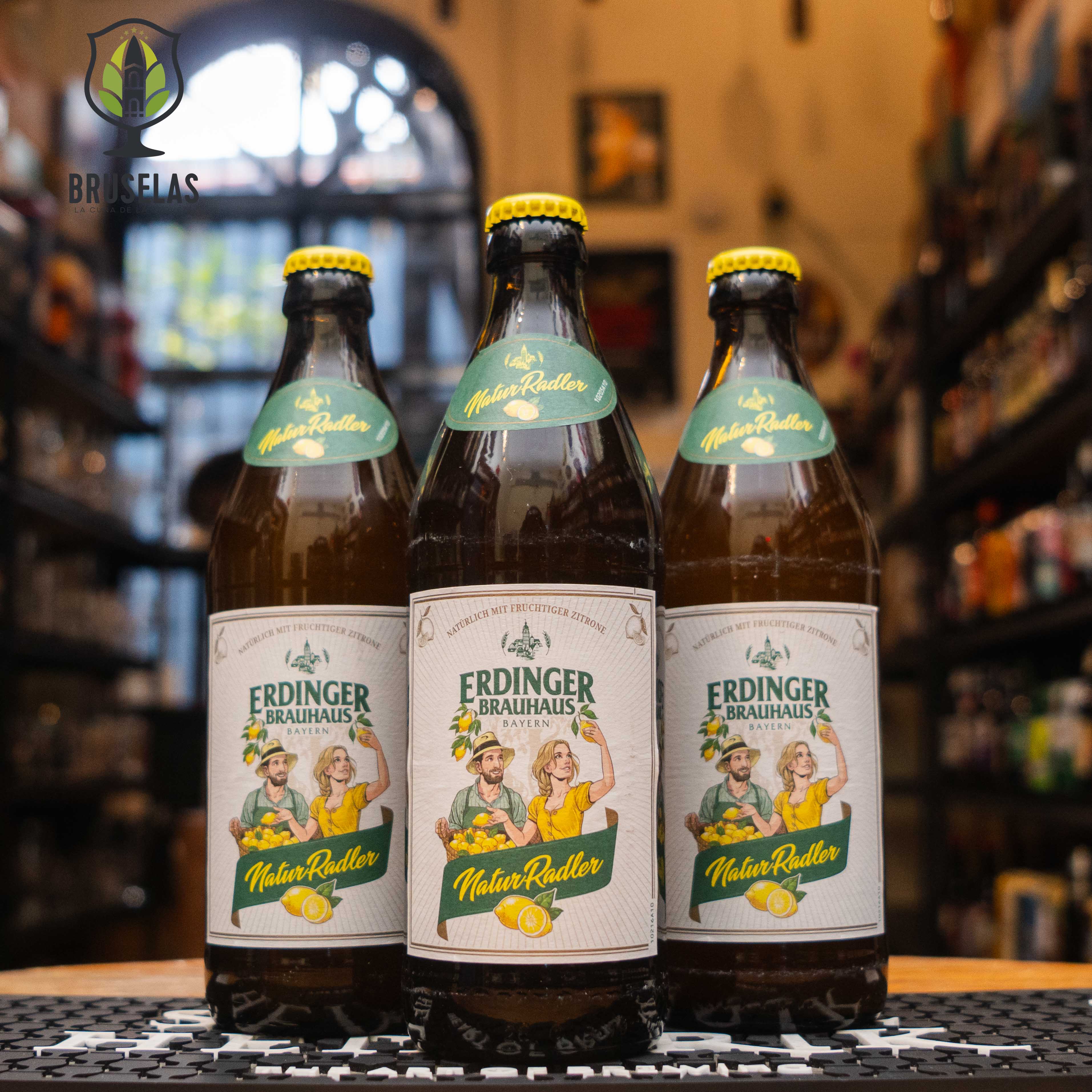 Erdinger - Brahuhaus Radler- BruselasBeer