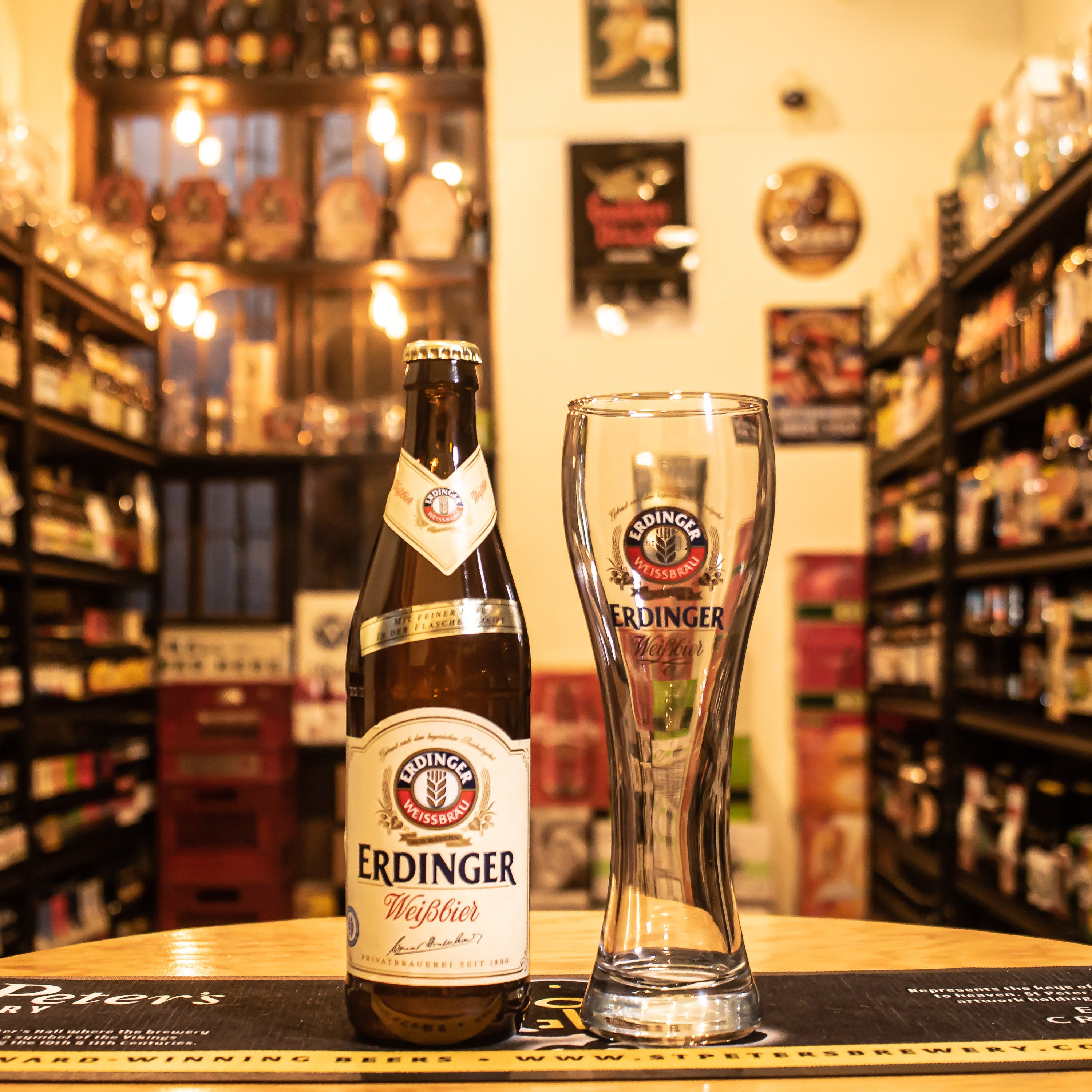 Erdinger - Pinta Weissbier 500 ml- BruselasBeer
