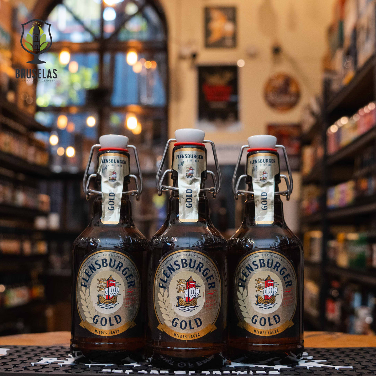 Flensburger - Gold- BruselasBeer