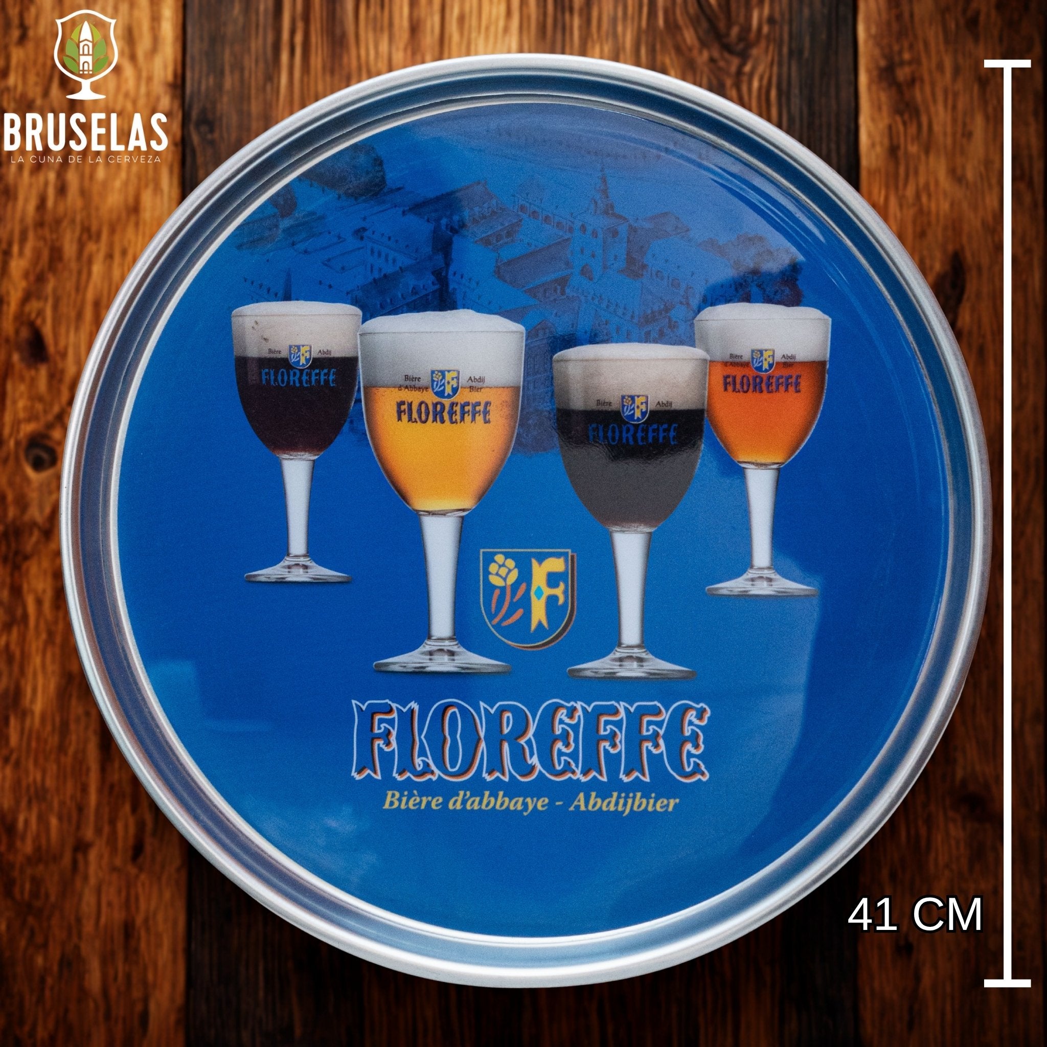 Floreffe - Charola Metálica- BruselasBeer