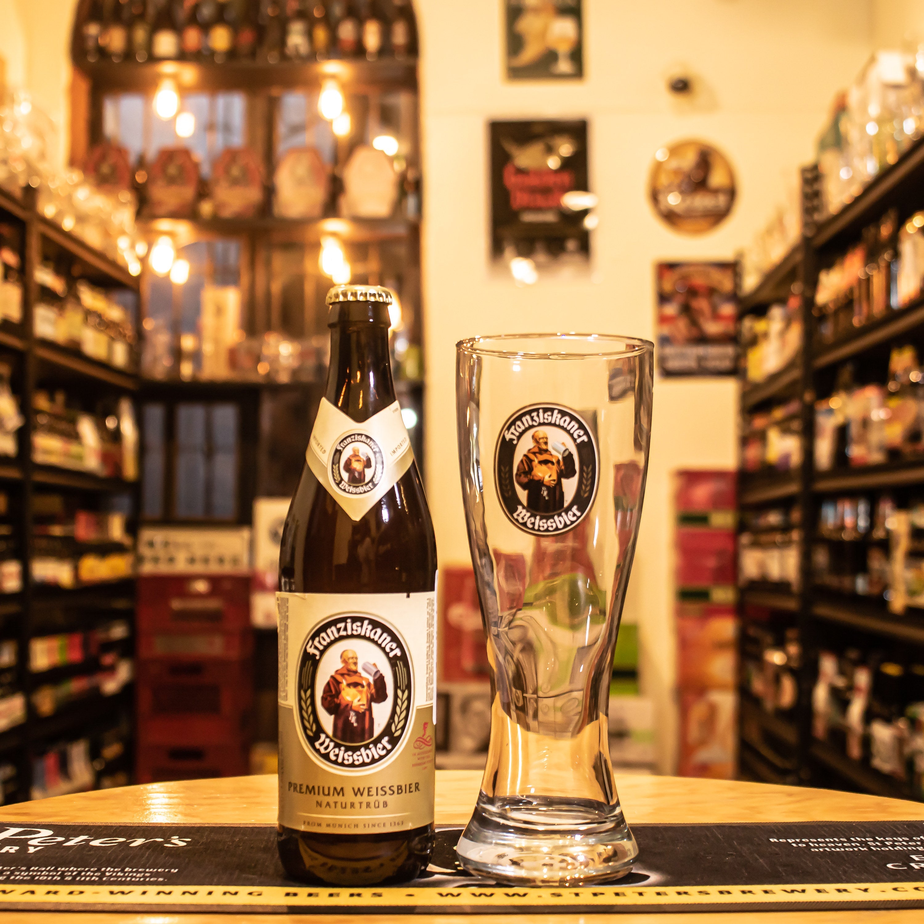 Franziskaner - Vaso Weizen 500ml- BruselasBeer