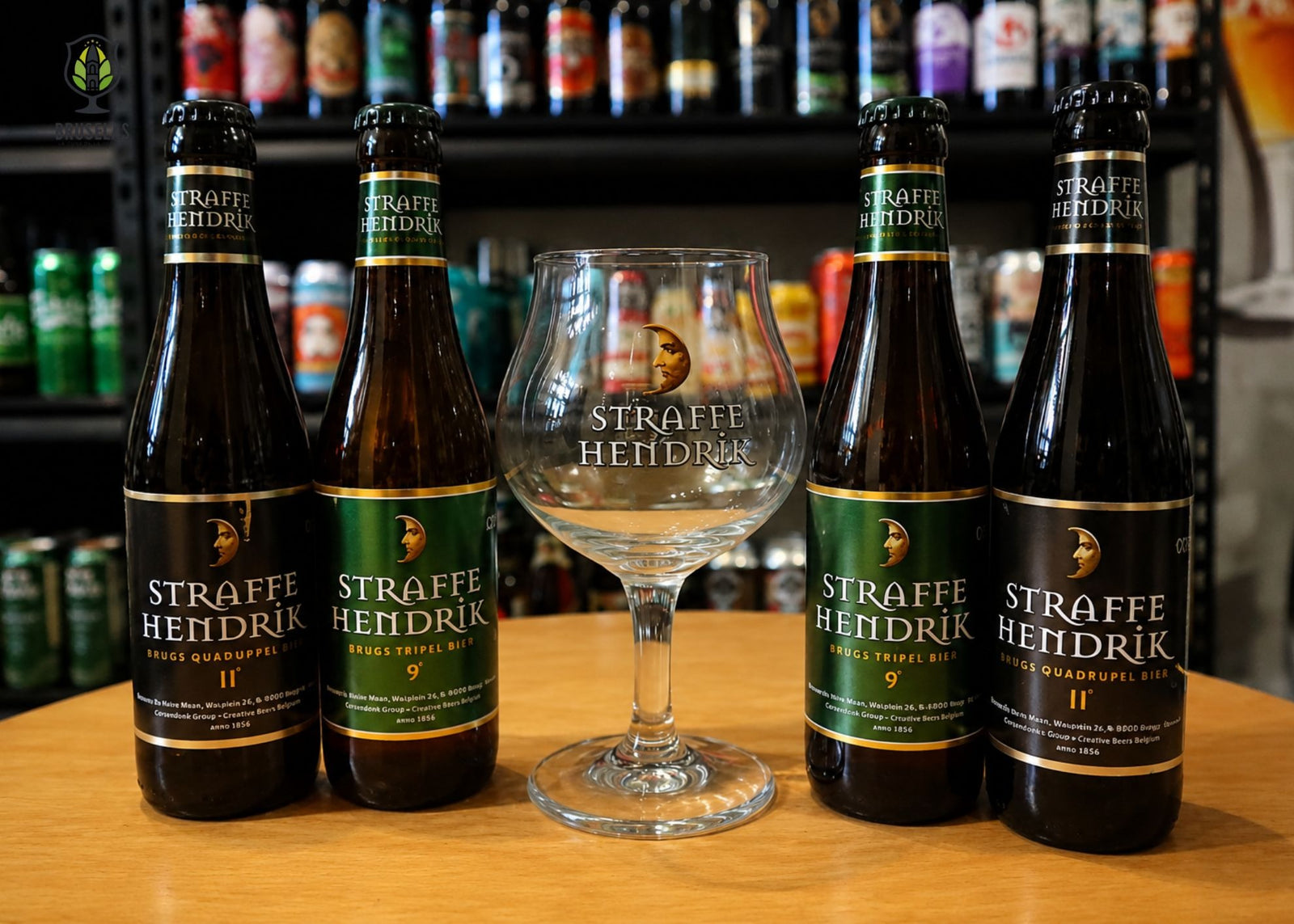 Straffe Hendrik - Giftpack- BruselasBeer