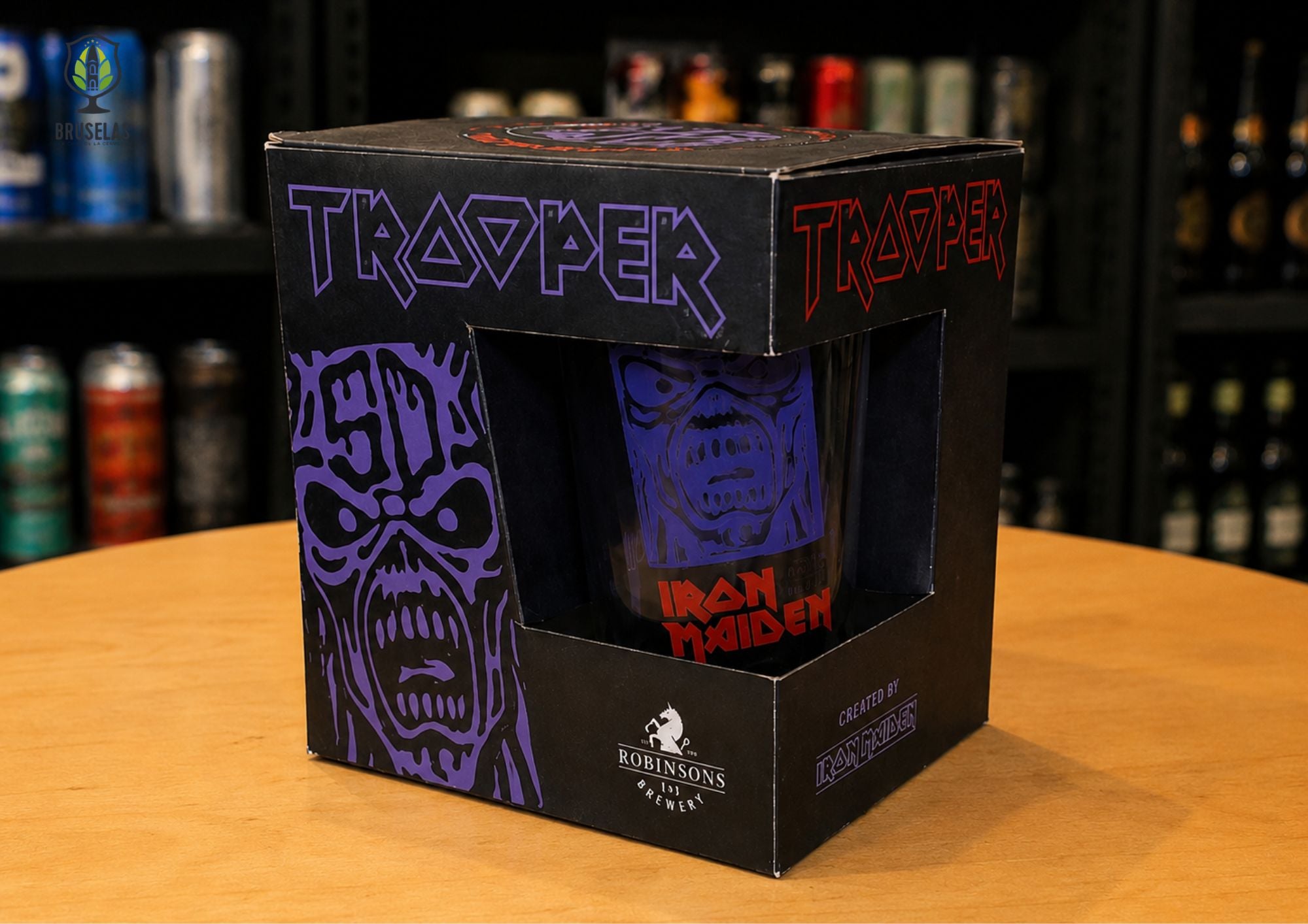 Robinson's - Iron maiden Box 50TH Anniversary Negro- BruselasBeer