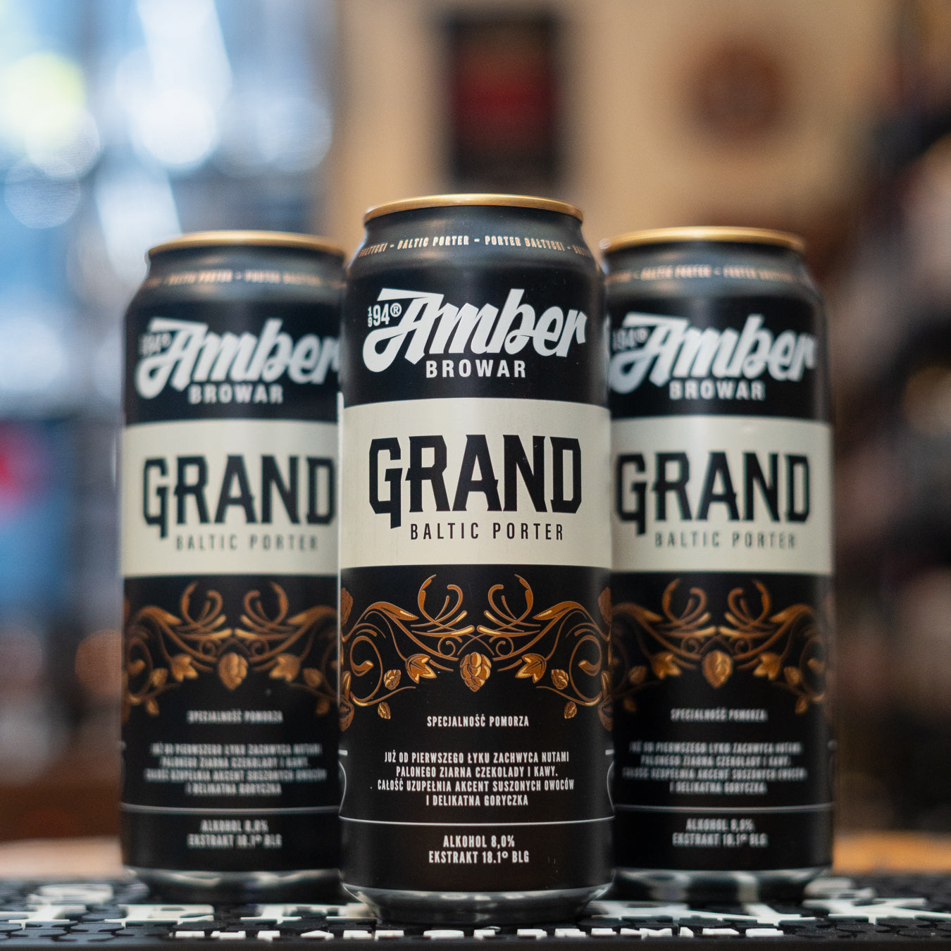 Grand - Baltic Porter Lata 500ml- BruselasBeer