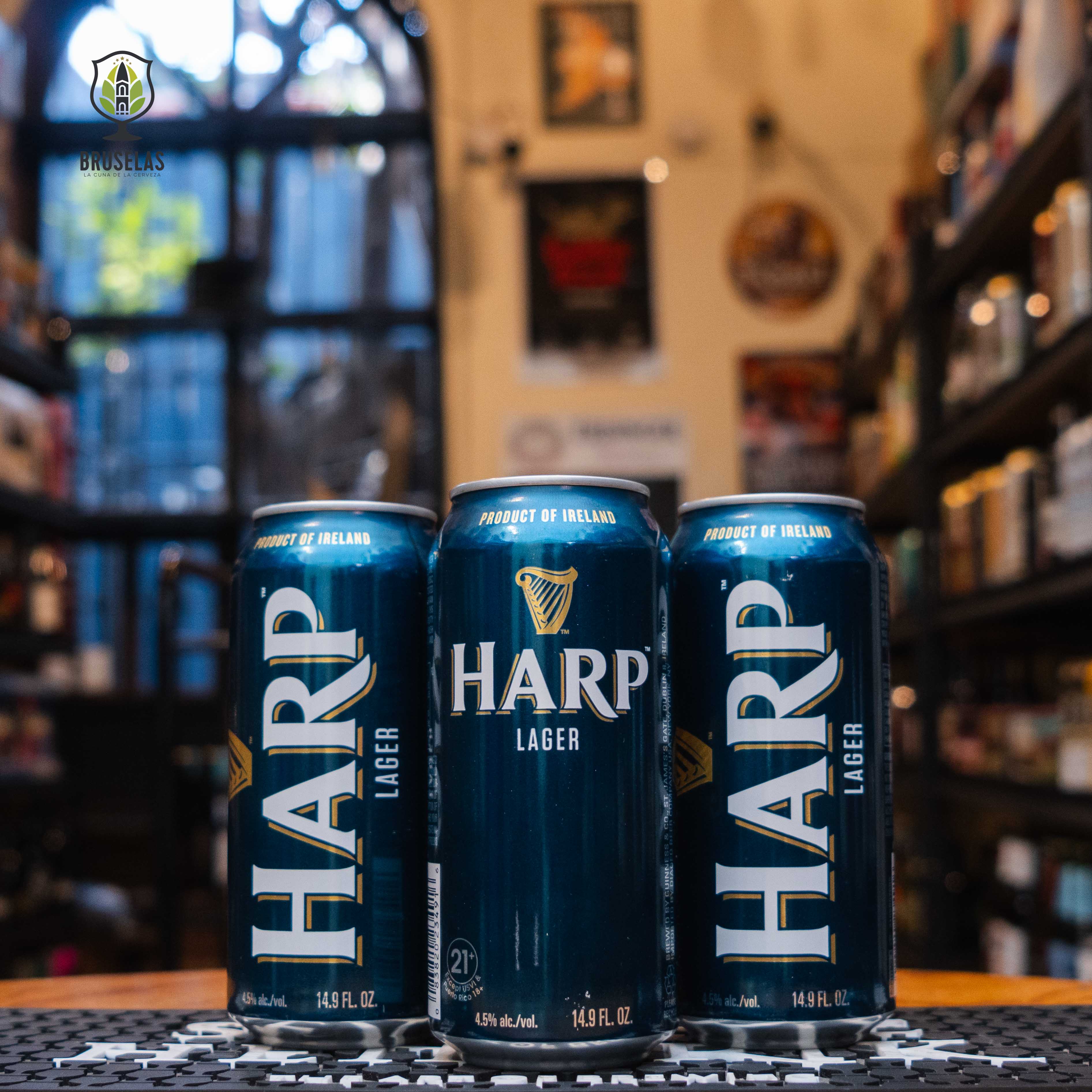 Guinness - Harp Lager- BruselasBeer