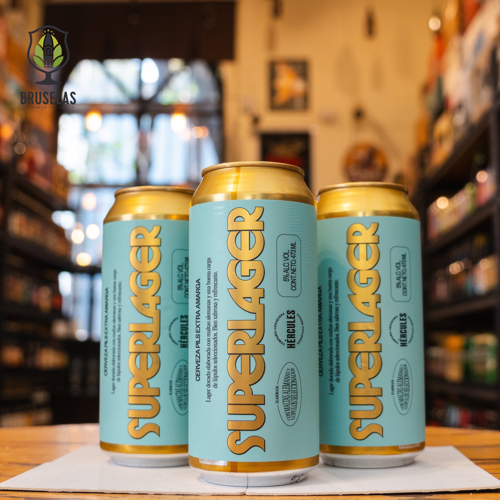 Hércules - SuperLager – Bruselas Beer Boutique