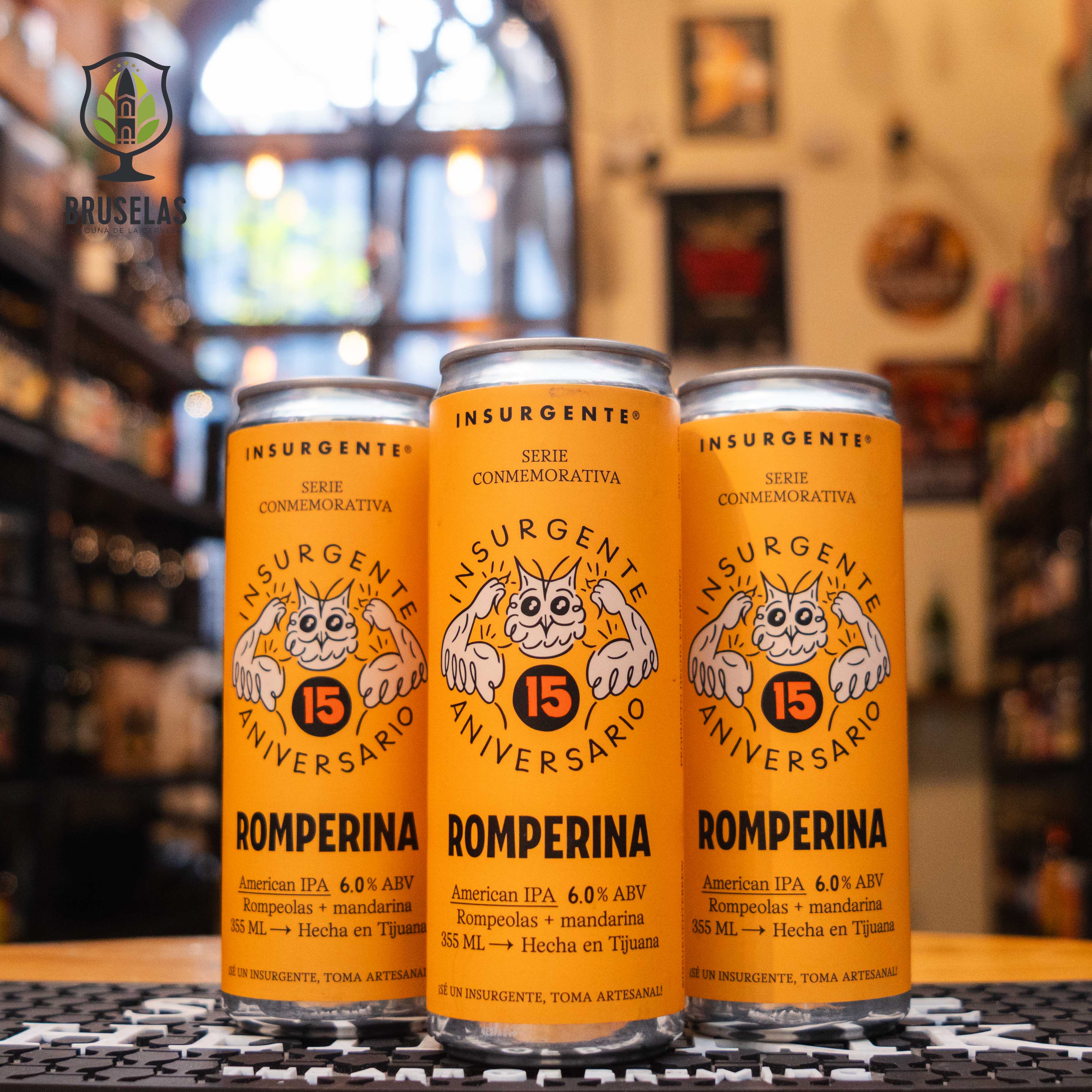 Insurgente - 15 Aniversario Romperina- BruselasBeer
