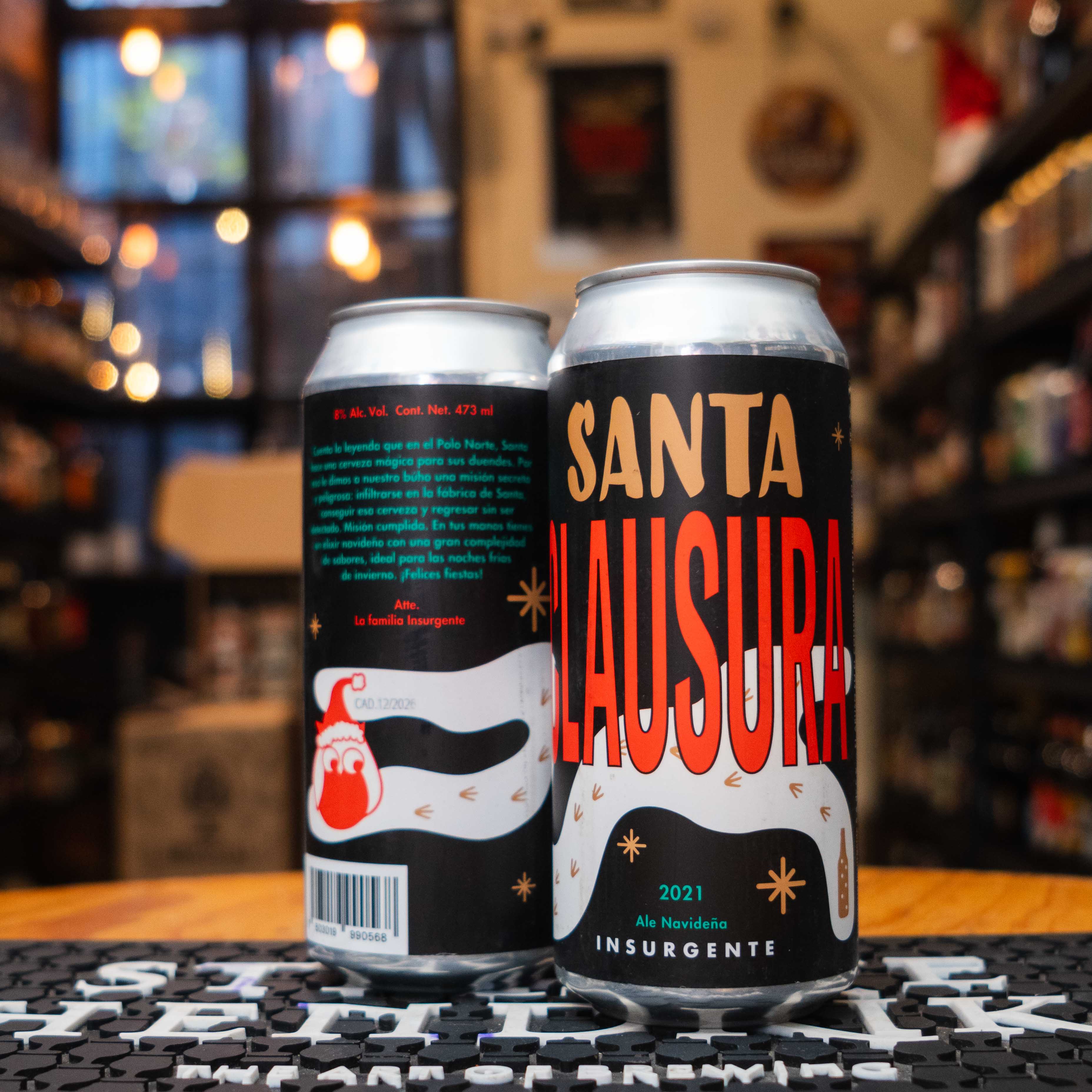 Insurgente - Santas Red Pack Navideño- BruselasBeer