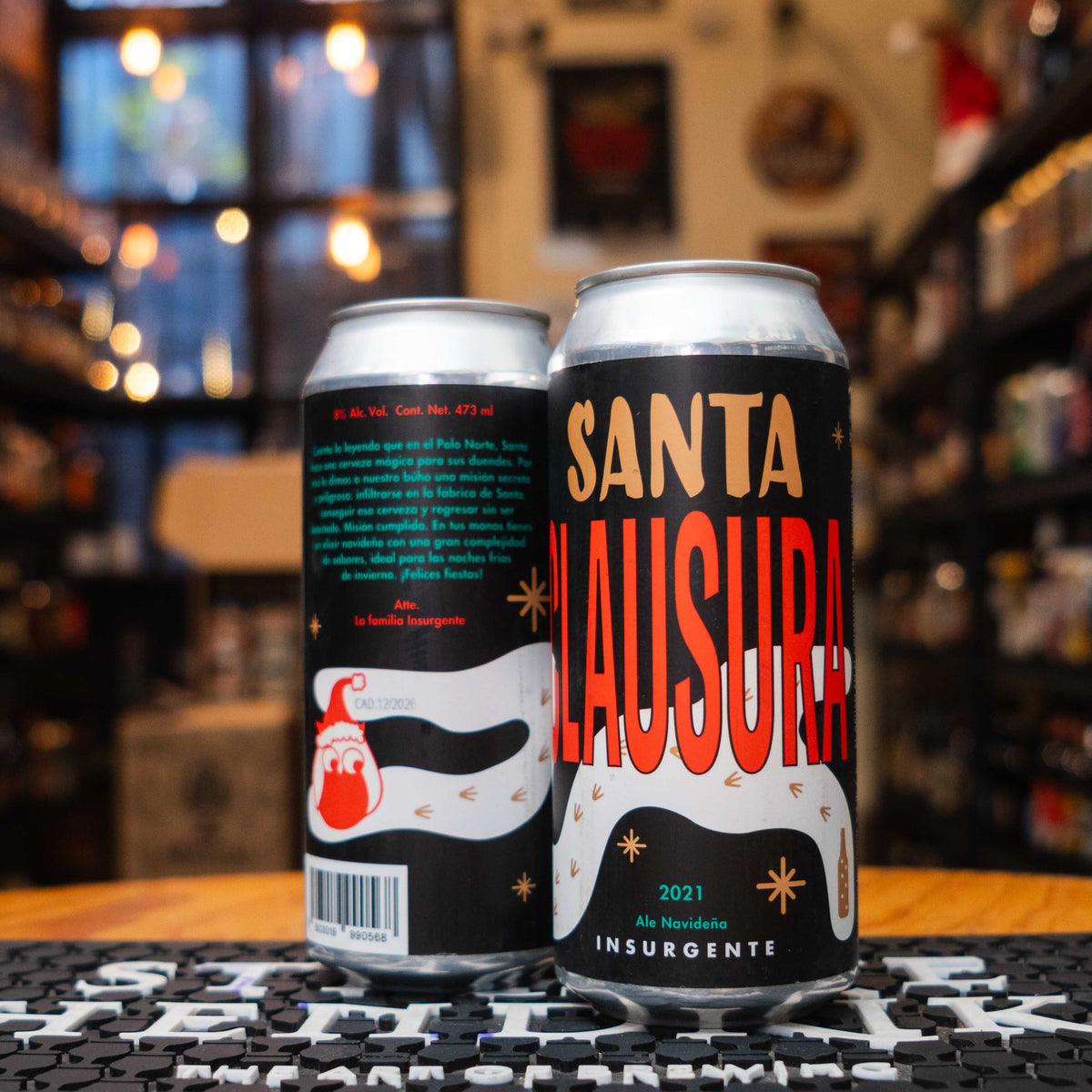 Insurgente - Santas Red Pack Navideño- BruselasBeer