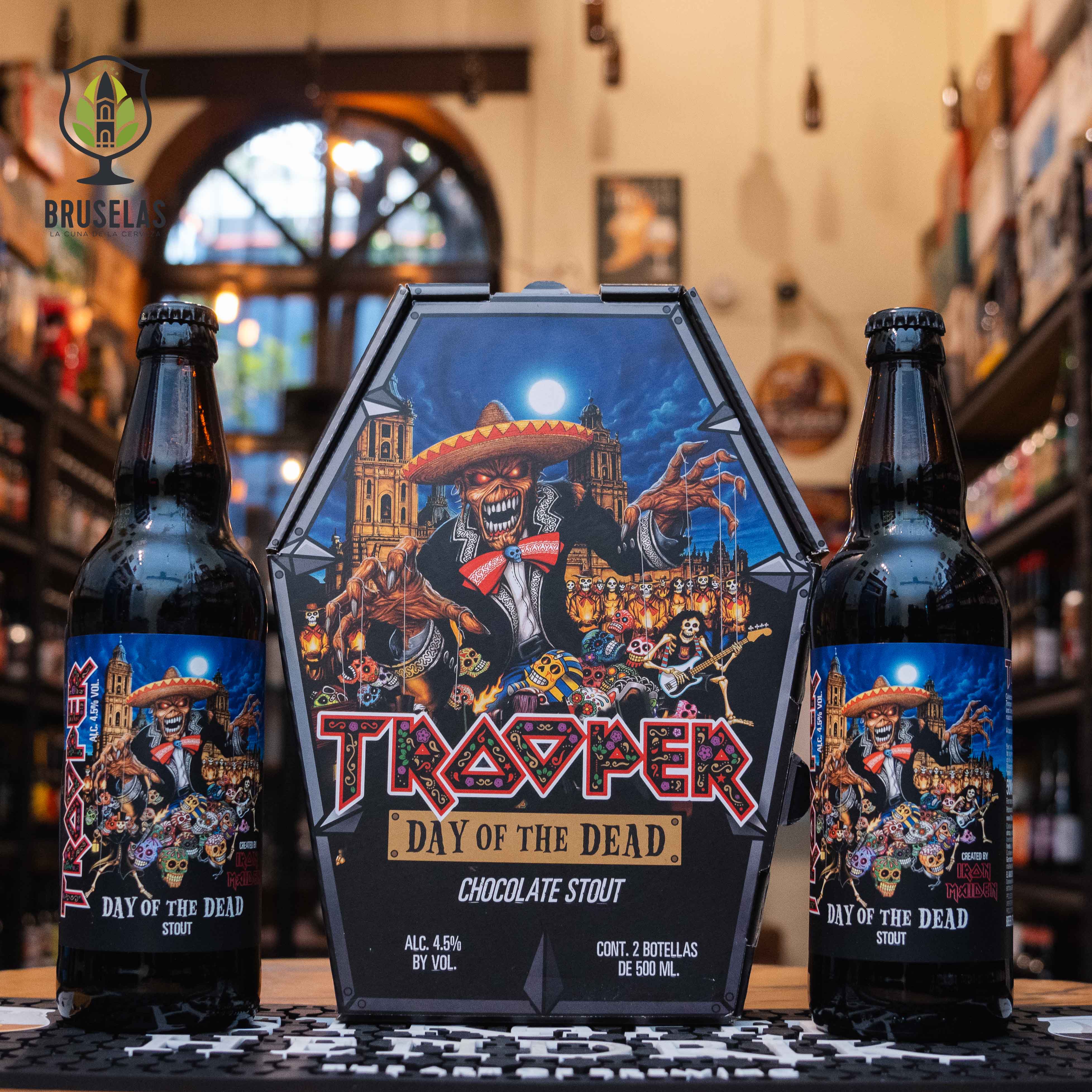 Robinson's - Iron Maiden Día de Muertos 2 pzs- BruselasBeer