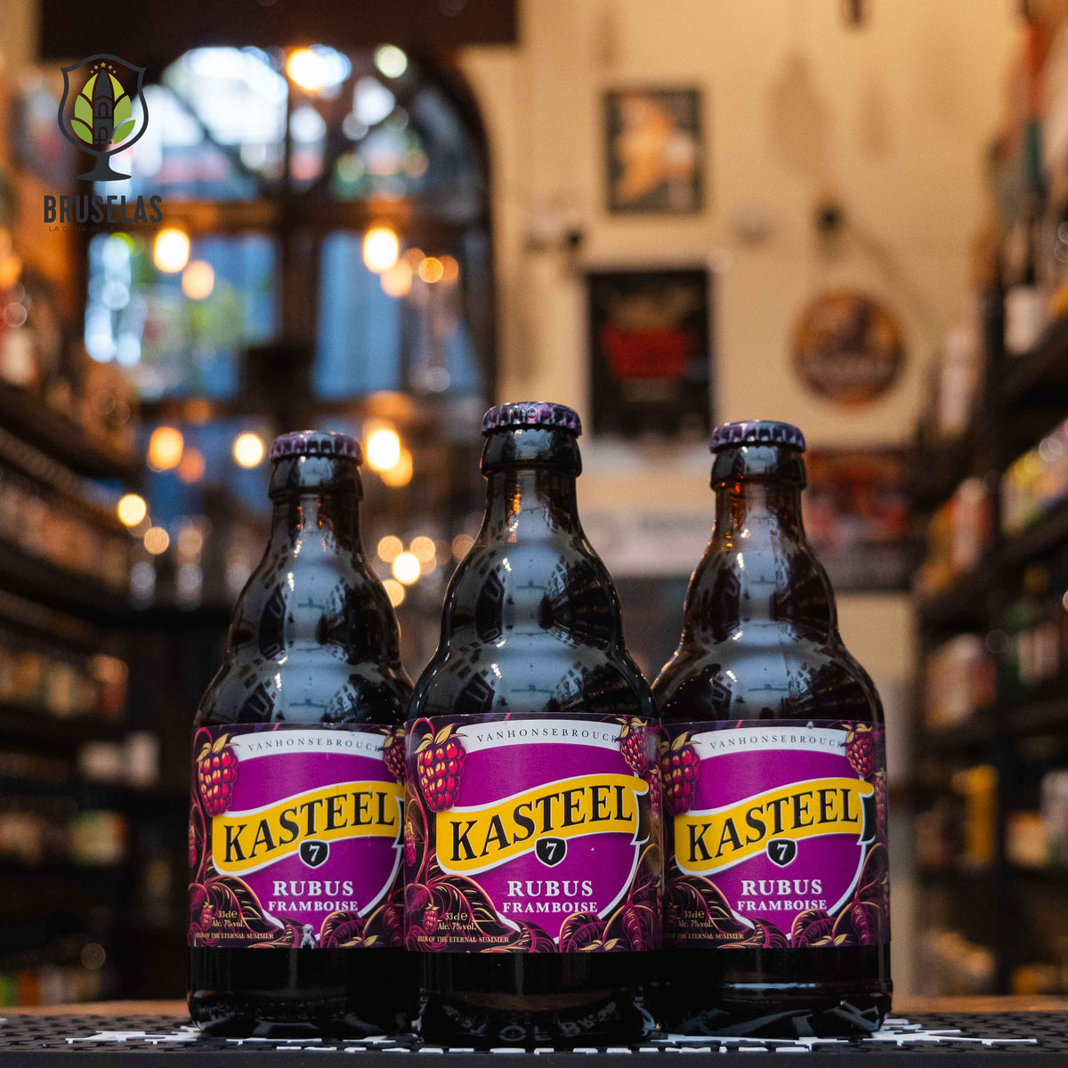 Kasteel - Rubus Framboise- BruselasBeer