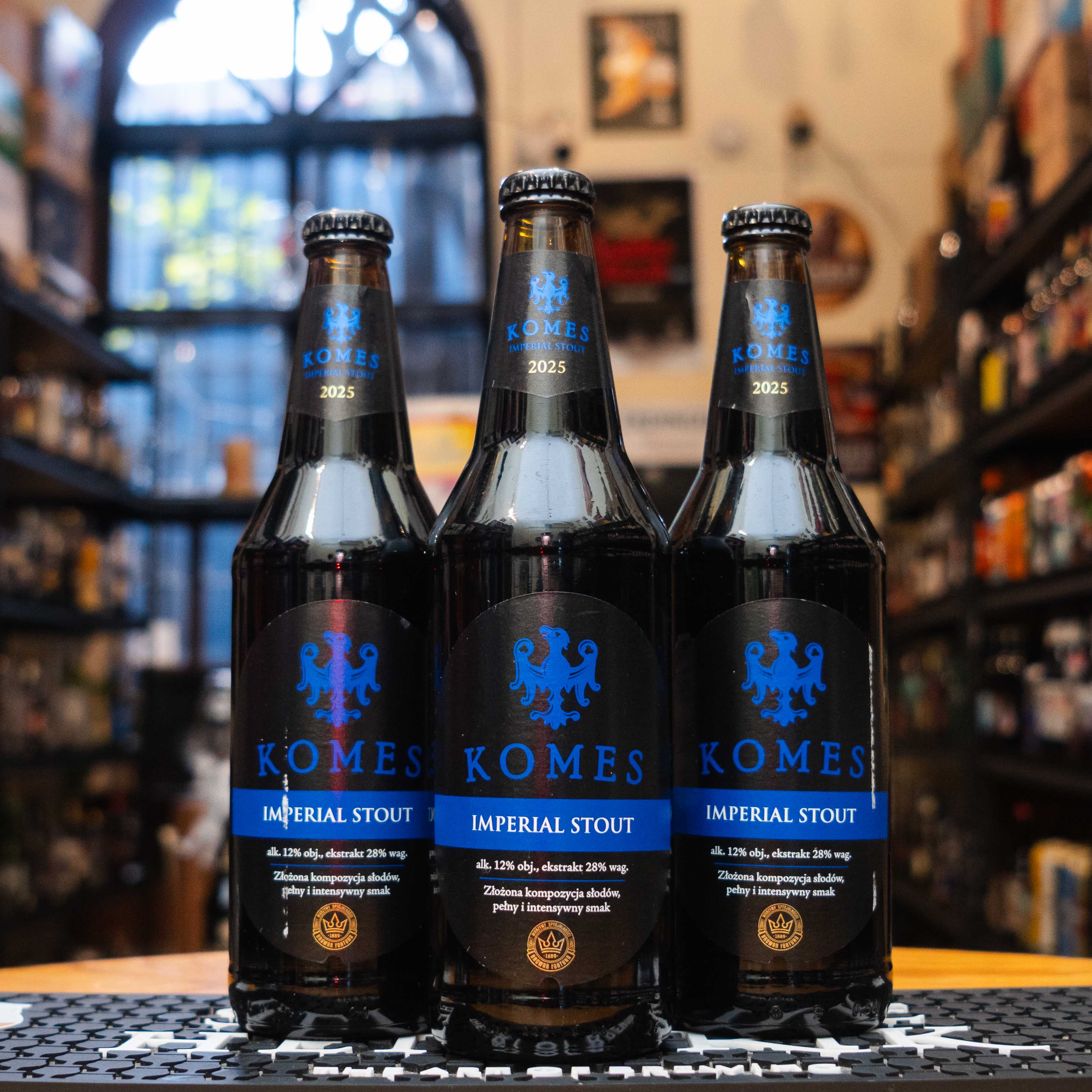 Komes - Imperial Stout- BruselasBeer