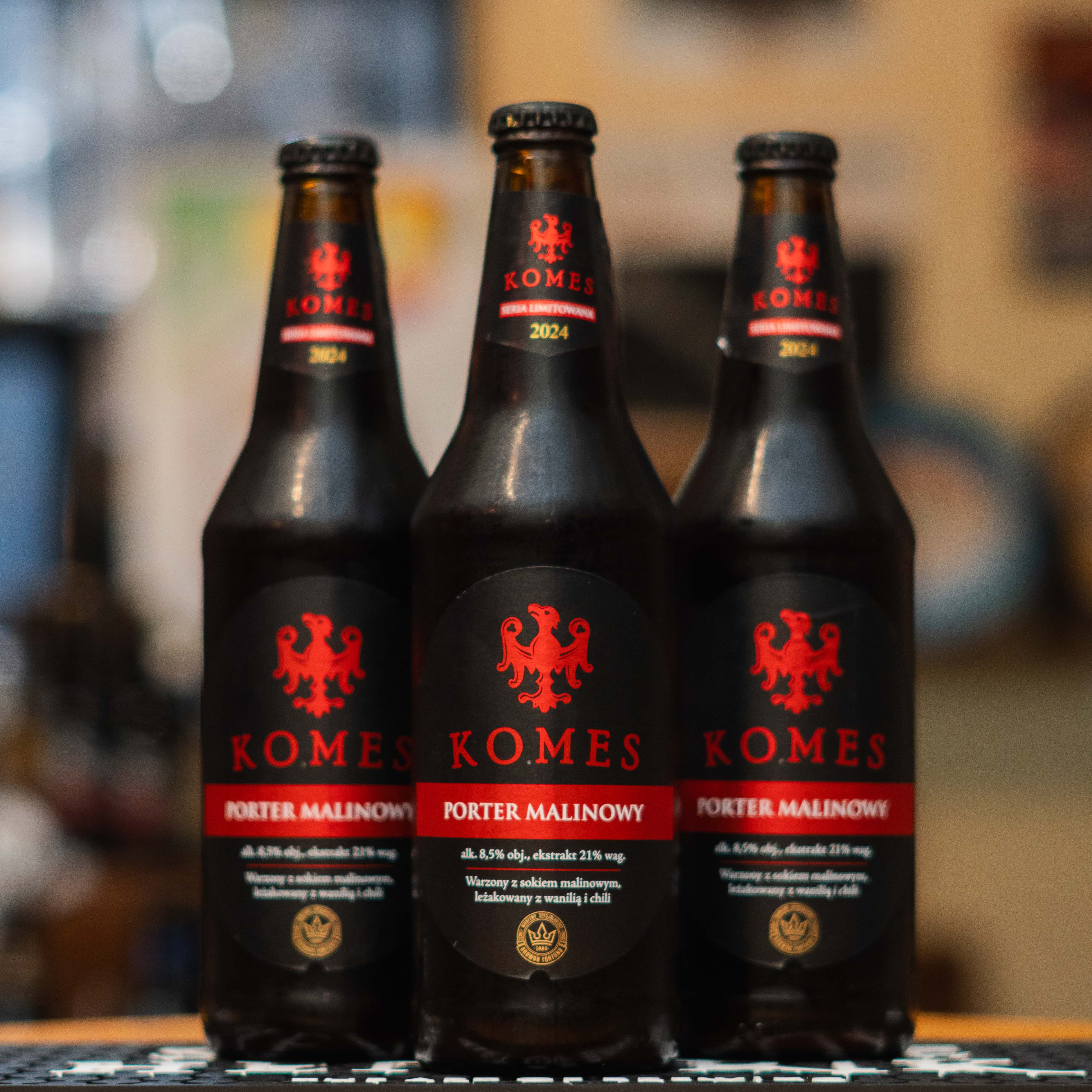 Komes - Porter Malinowy- BruselasBeer